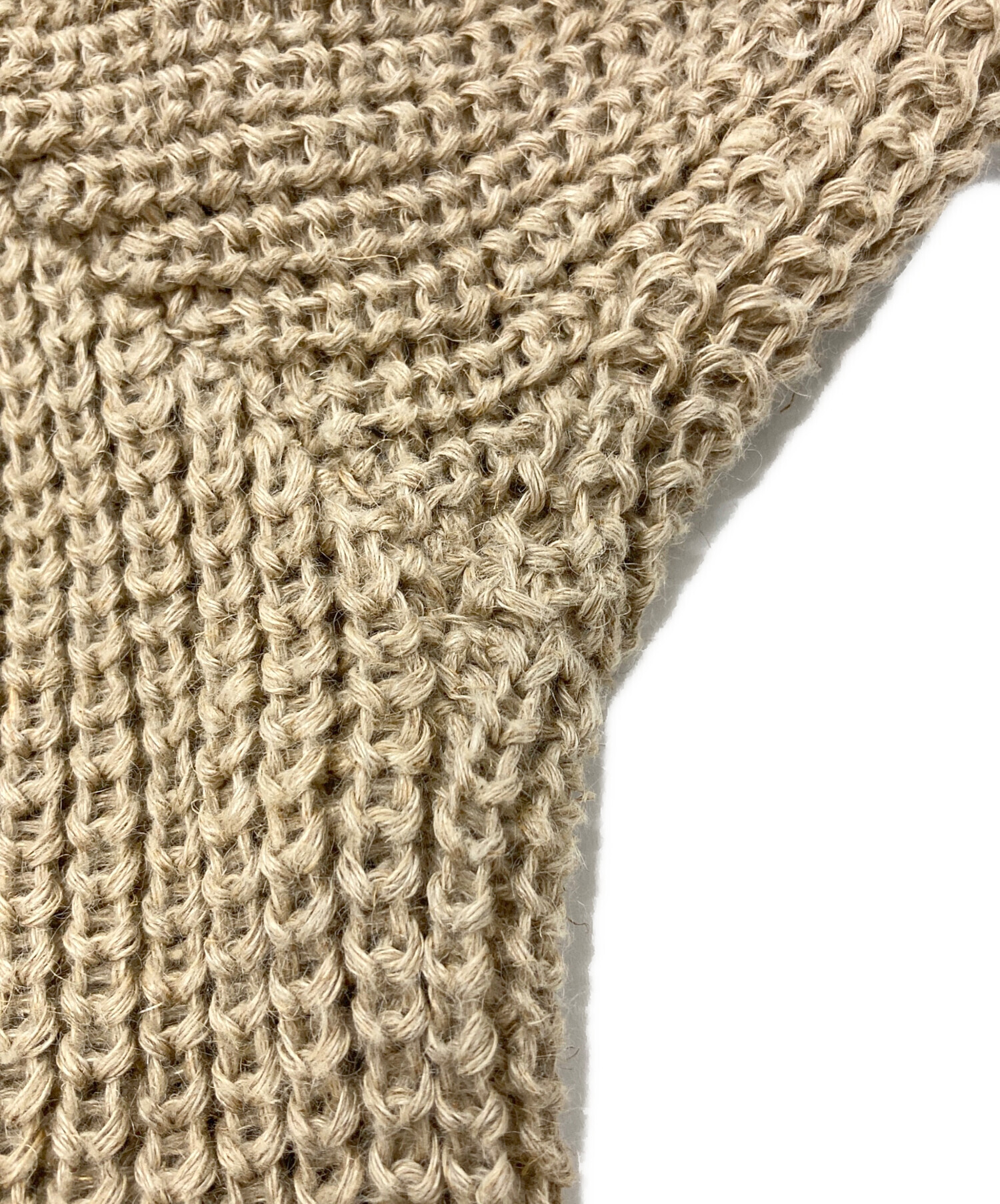 コムデギャルソン　ニット　ベージュ　メンズ　M 中古・古着通販】COMME des GARCONS HOMME PLUS (コムデギャルソンオム