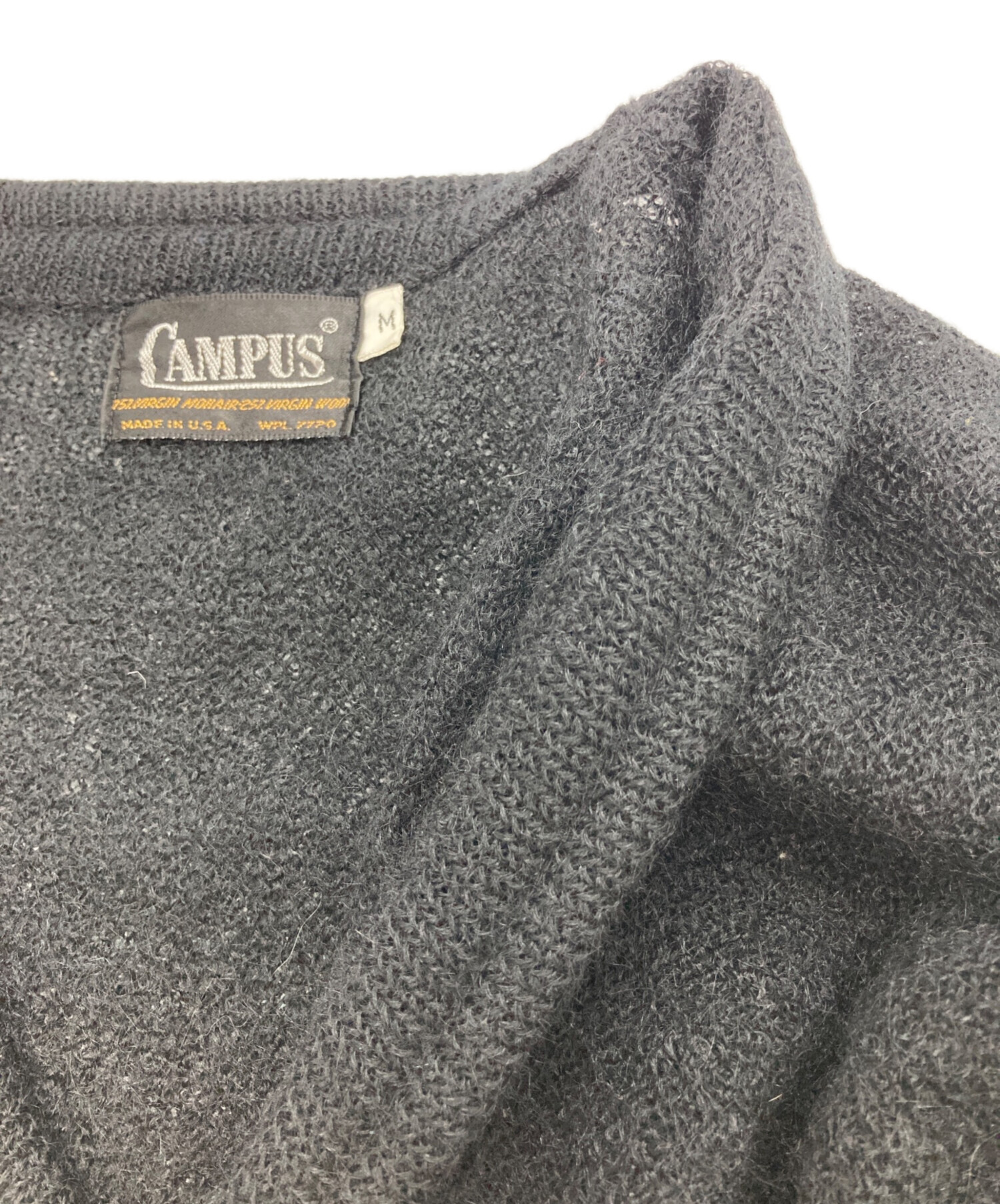 CAMPUS キャンパス カーディガン メンズ 【古着】【中古】 中古・古着通販】CAMPUS (キャンパス) ヴィンテージモヘアカーディガン