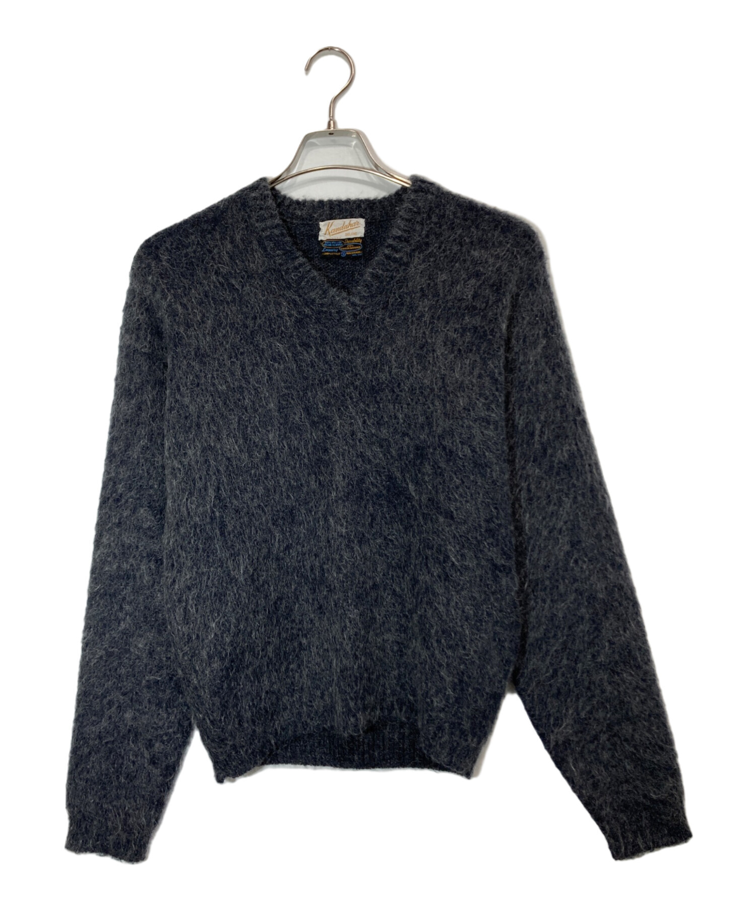 中古・古着通販】KANDAHAR (カンダハー) ヴィンテージモヘア混vネック