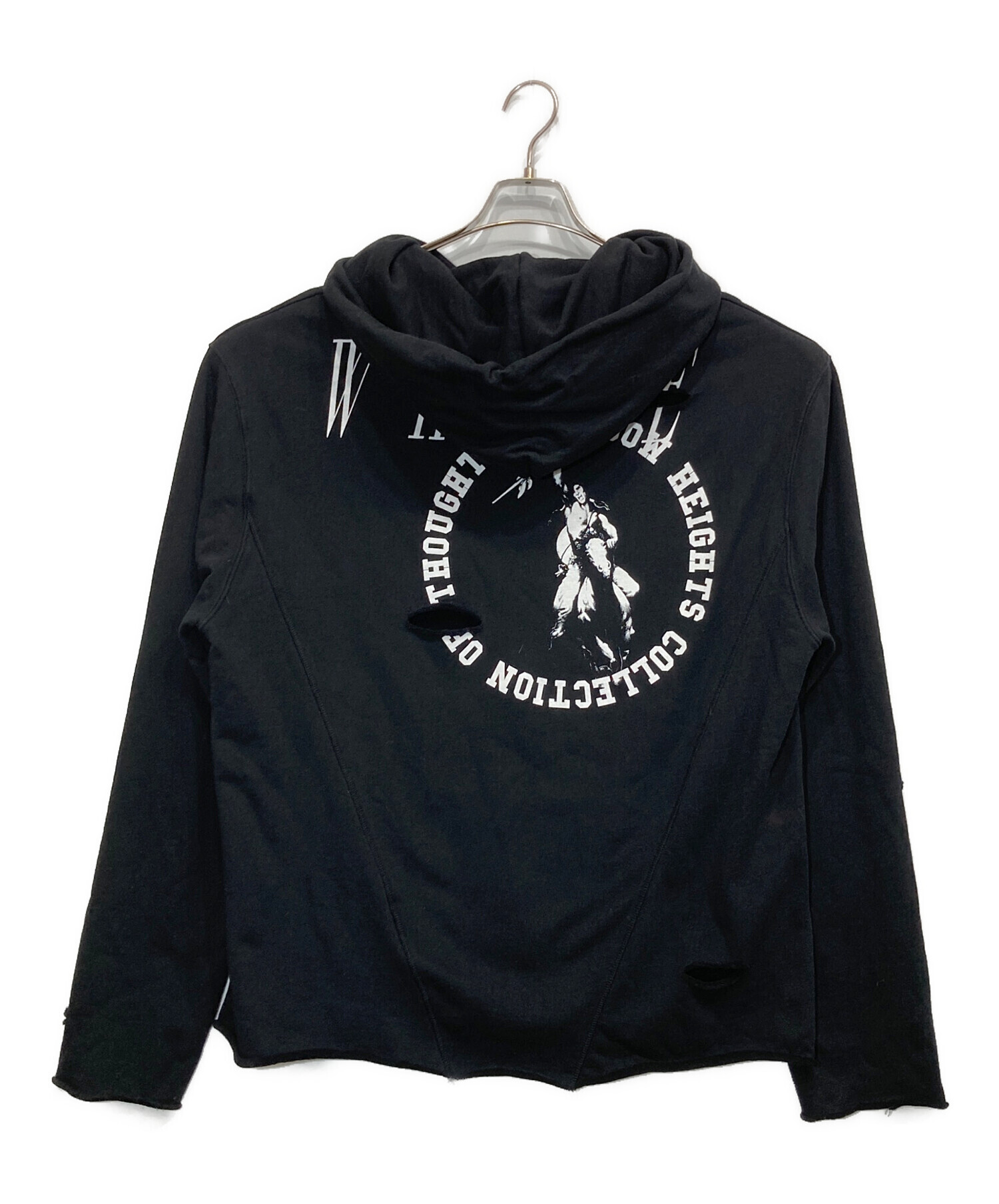 中古・古着通販】OFFWHITE (オフホワイト) ダメージ加工パーカー