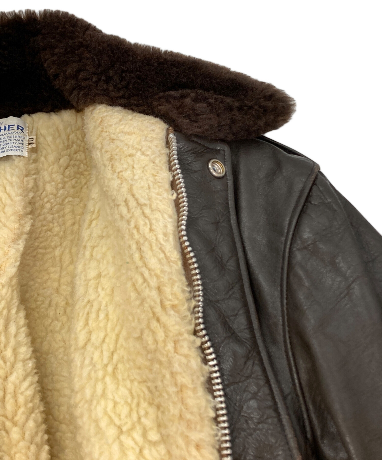 ジェニュイン レザーガーメント THIS GENUINE LEATHER GARMENT レザー 