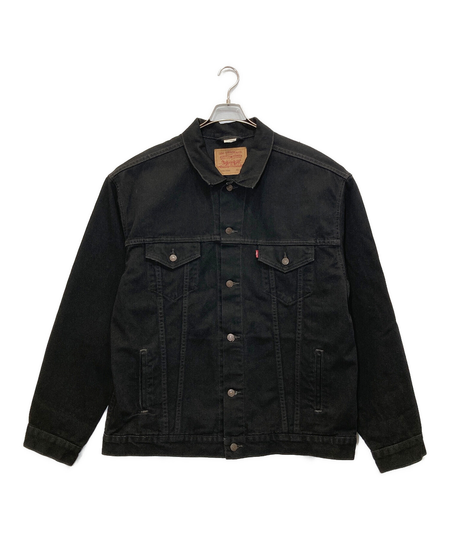 中古・古着通販】LEVI'S (リーバイス) トラッカージャケット ブラック