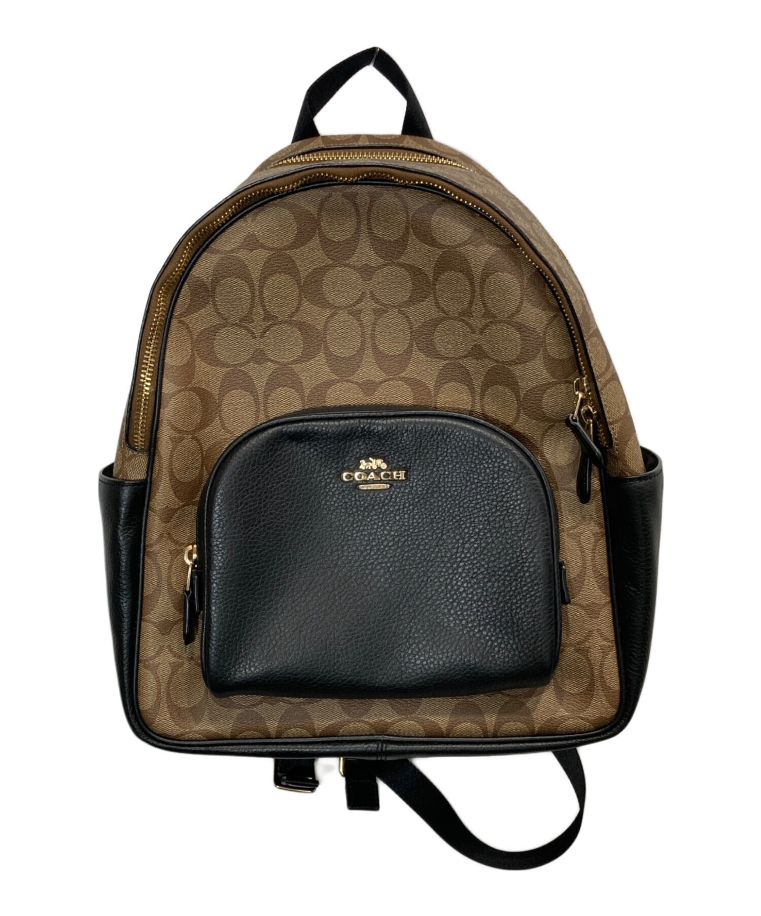 中古・古着通販】COACH (コーチ) バックパック シグネチャー