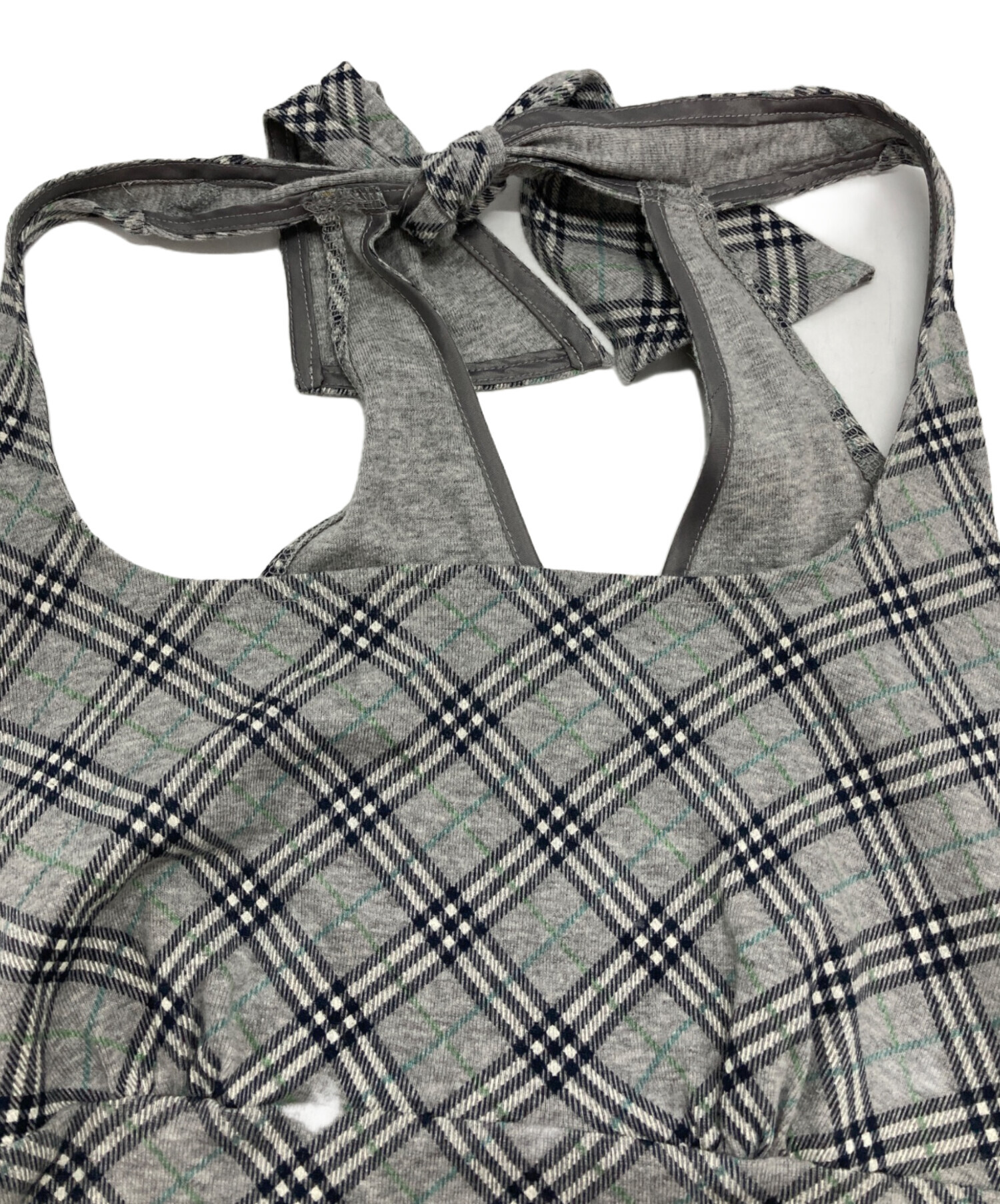 BURBERRY BLUE LABEL ノースリーブ　ホルダーネック 中古・古着通販】BURBERRY BLUE LABEL (バーバリー ブルー レーベル
