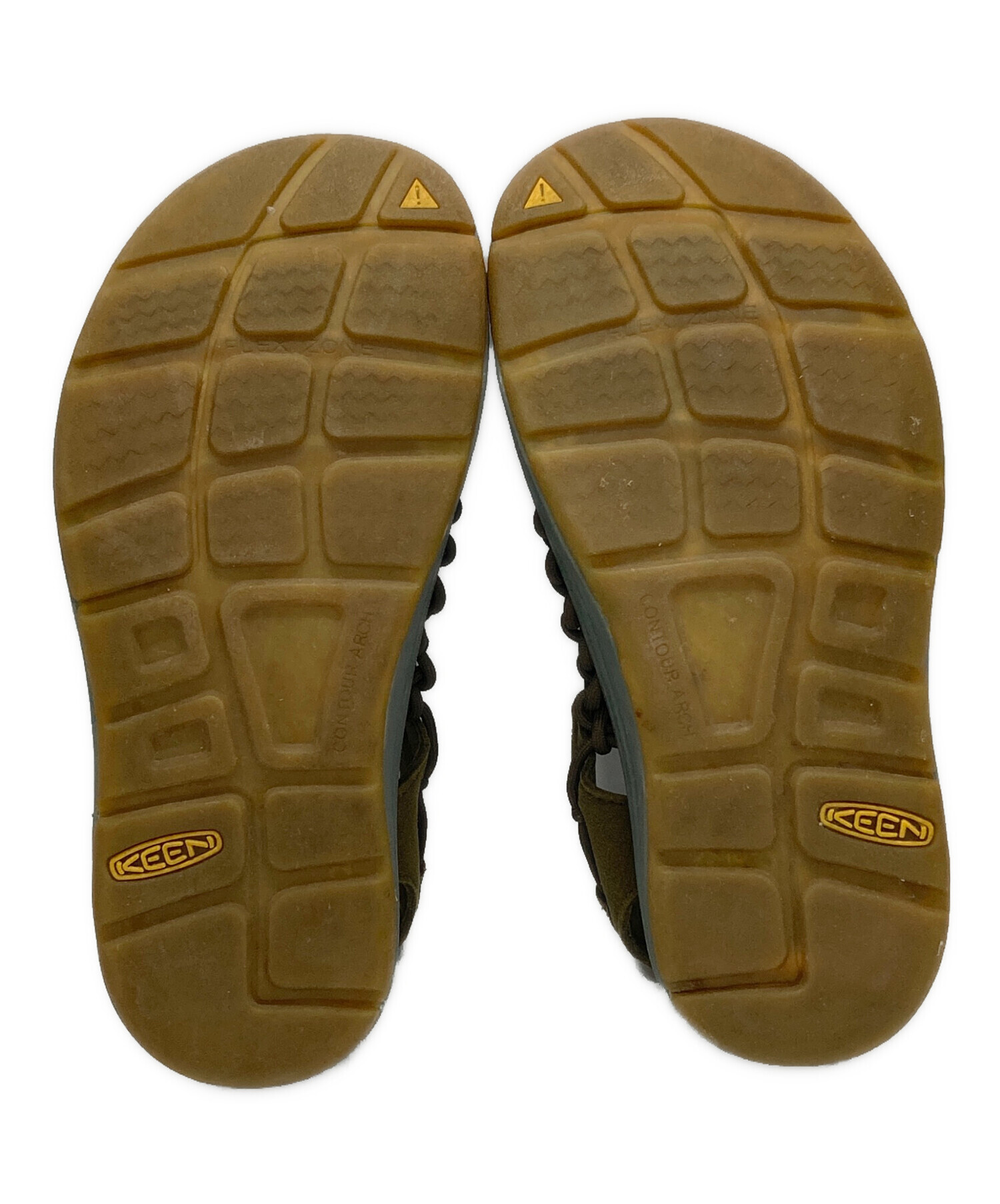 中古・古着通販】KEEN (キーン) UNEEKサンダル カーキ サイズ:23cm