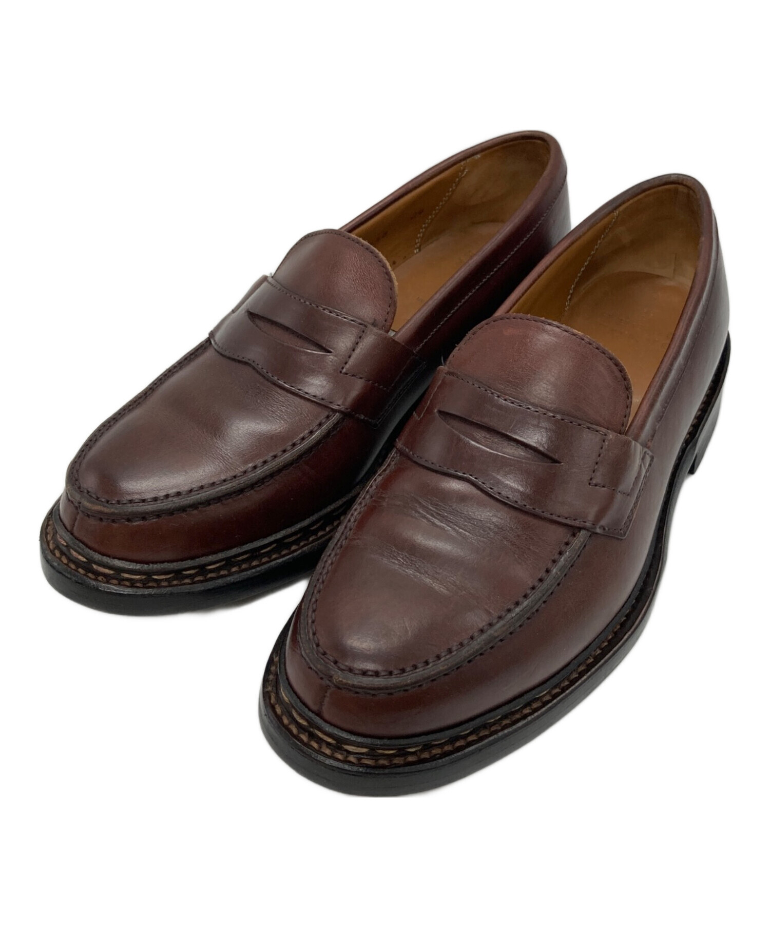リーガル REGAL ブラウンレザー ドレスシューズ 中古・古着通販】REGAL TOKYO (リーガルトーキョー) レザーローファー