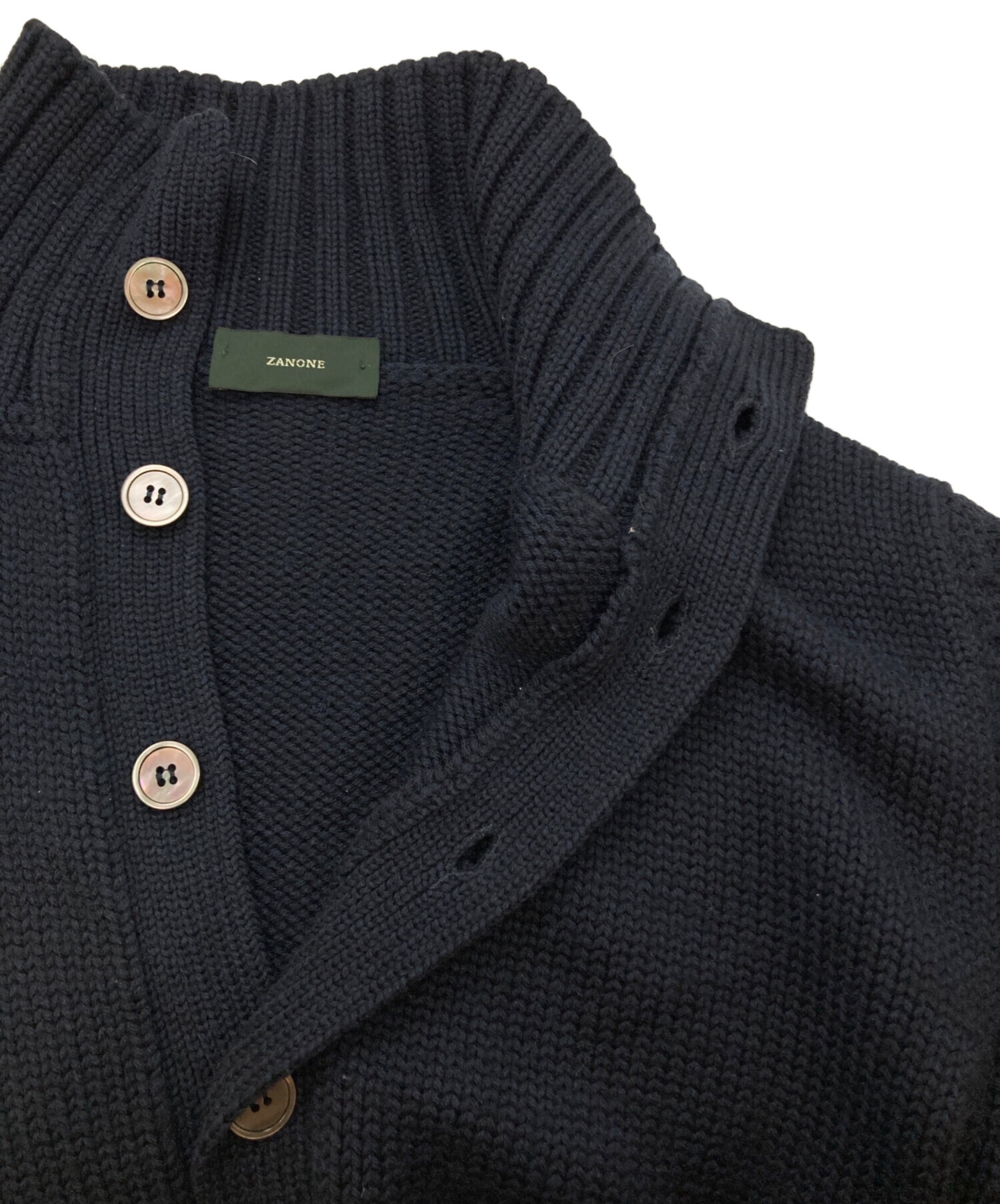 中古・古着通販】Zanone (ザノーネ) CHIOTOウールカーディガン