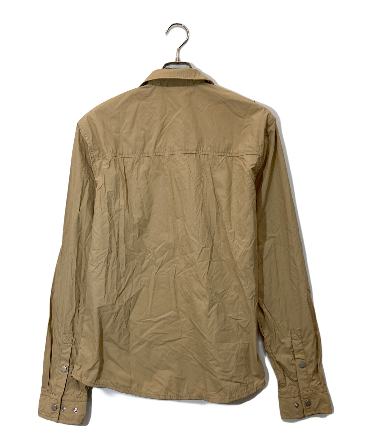 中古・古着通販】KITH (キス) ナイロンシャツジャケット ベージュ