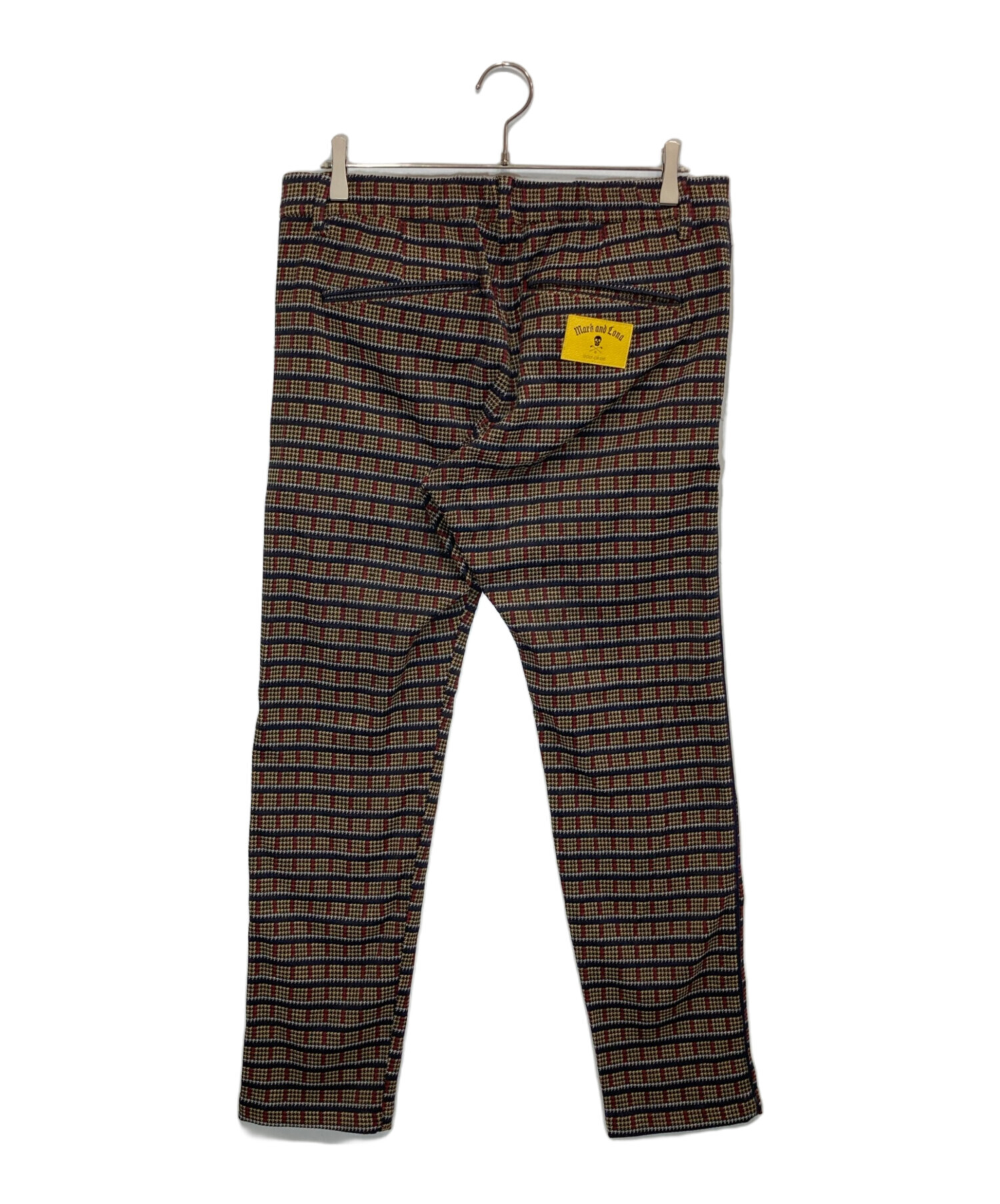 MARK&LONA ロゴプリントパンツ 46 ブラウン 中古・古着通販】MARK&LONA (マークアンドロナ) Ripple Jersey Basic