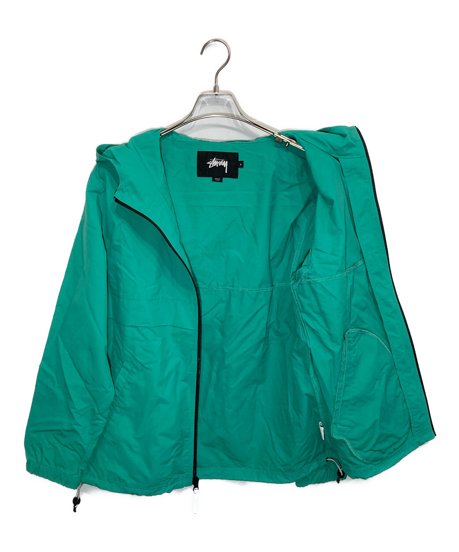 中古・古着通販】stussy (ステューシー) マウンテンパーカー グリーン