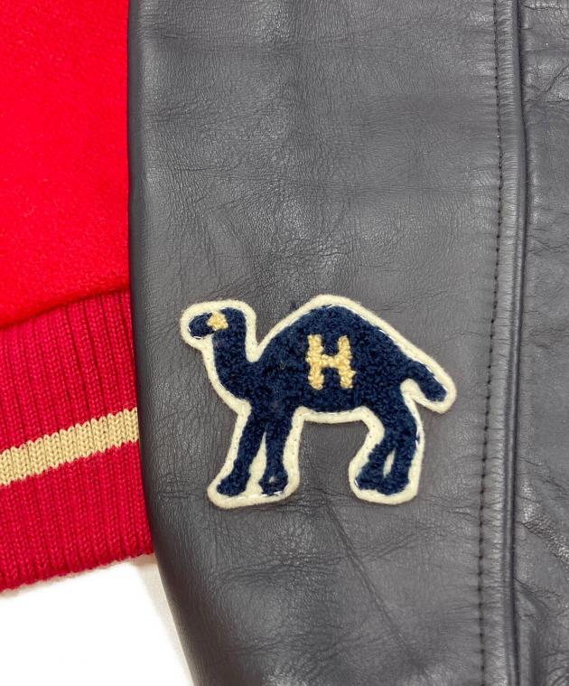 中古・古着通販】HIGH!STANDARD (ハイスタンダード) スタジャン レッド