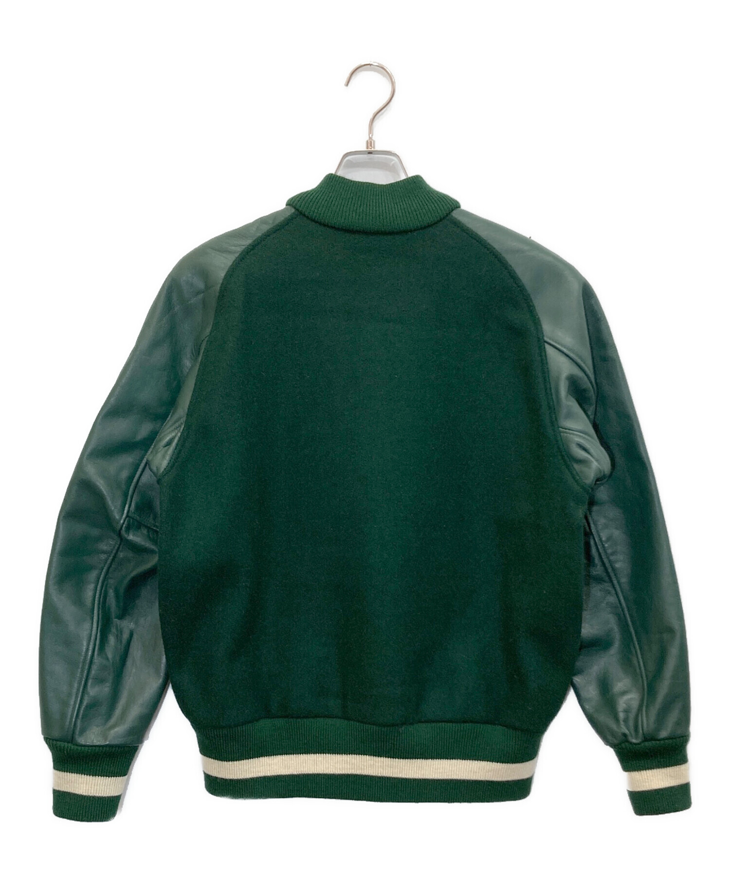 中古・古着通販】SKOOKUM (スクーカム) ボタンスタジャン グリーン