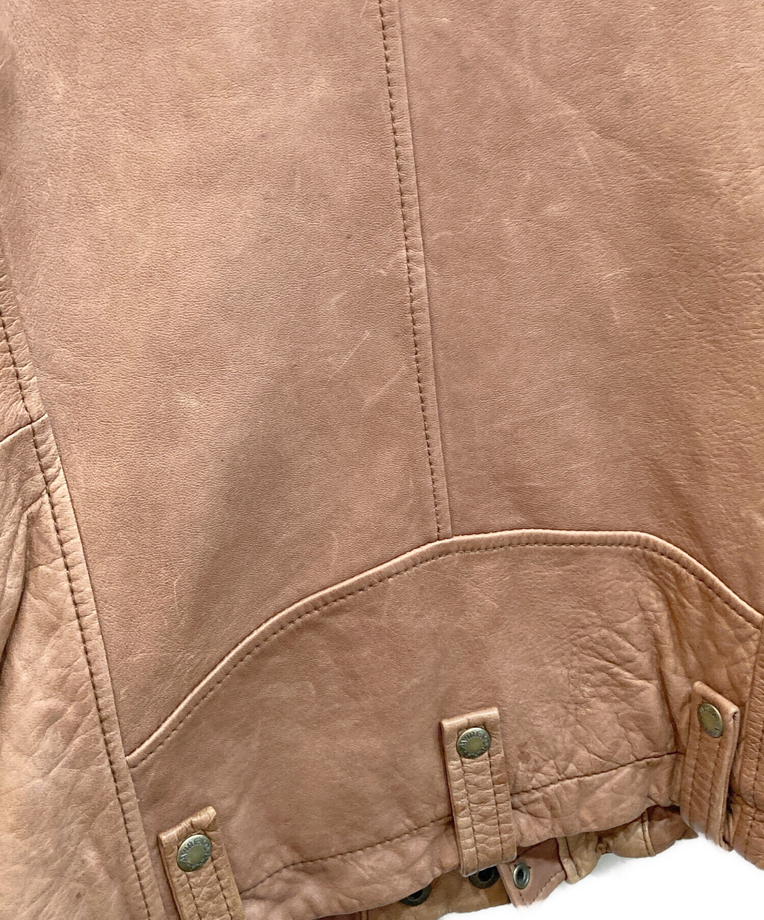 中古・古着通販】AVIREX (アヴィレックス) レザージャケット ブラウン