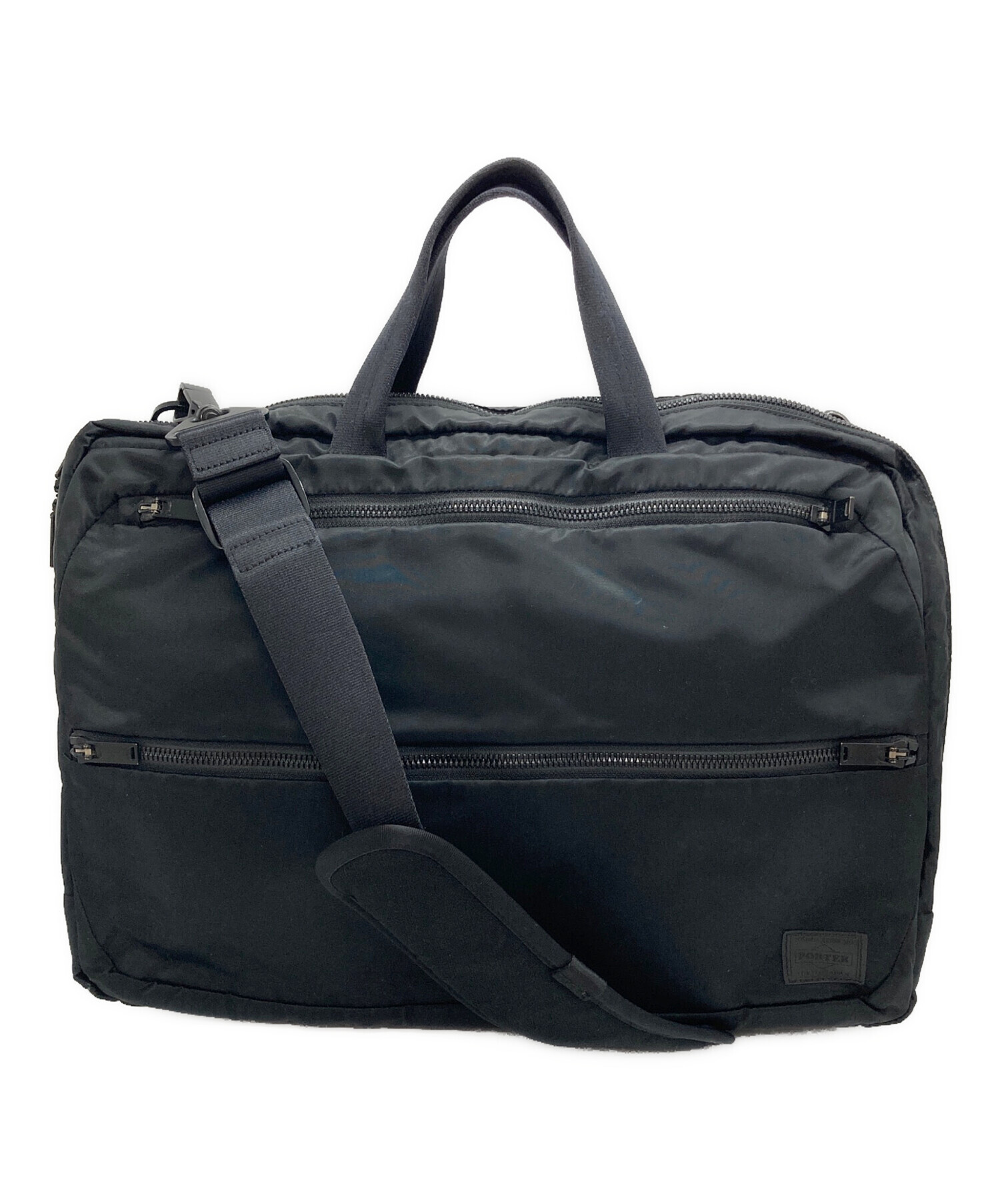 PORTER ポーター ビジネスバッグ メンズ 【古着】【中古】 中古・古着通販】PORTER (ポーター) EVO 2WAY BRIEFCASE ブラック