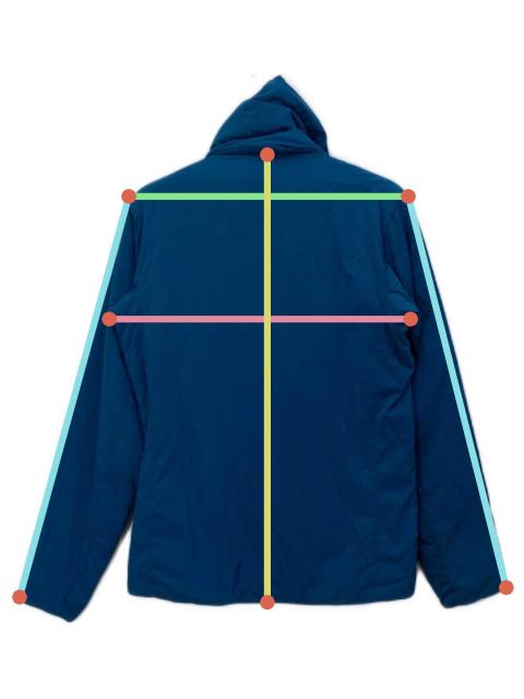 中古・古着通販】Patagonia (パタゴニア) ナノエア・フーディ ブルー