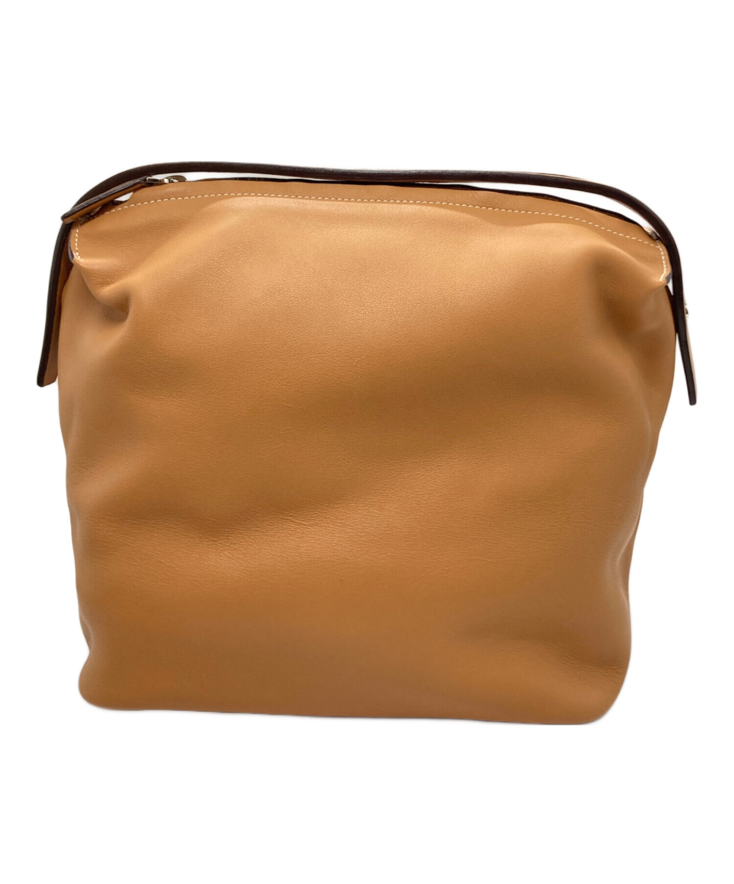 中古・古着通販】LOEWE (ロエベ) ソフトレザーオールドハンドバッグ 