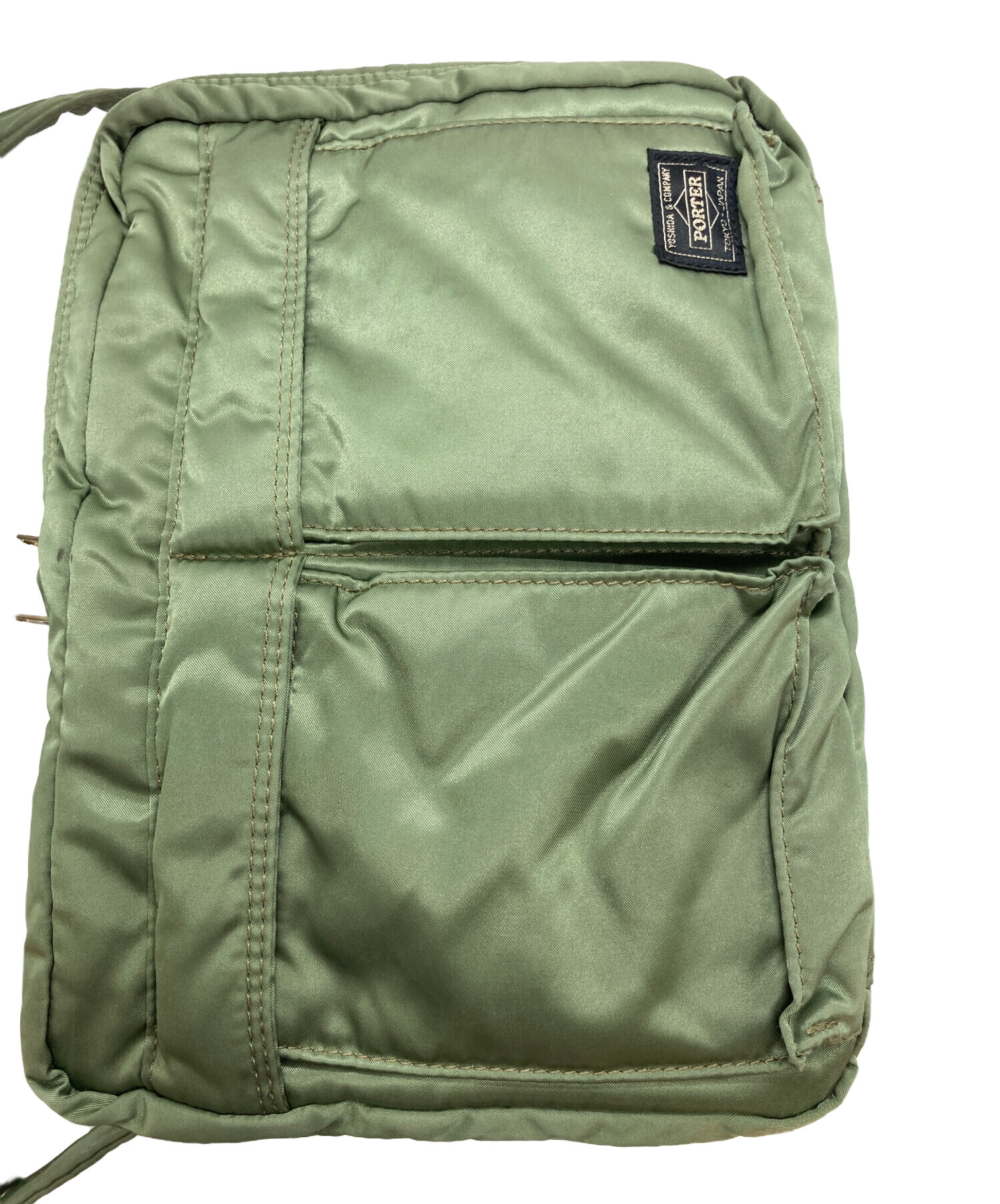 中古・古着通販】PORTER (ポーター) タンカー ショルダーバッグ セージ