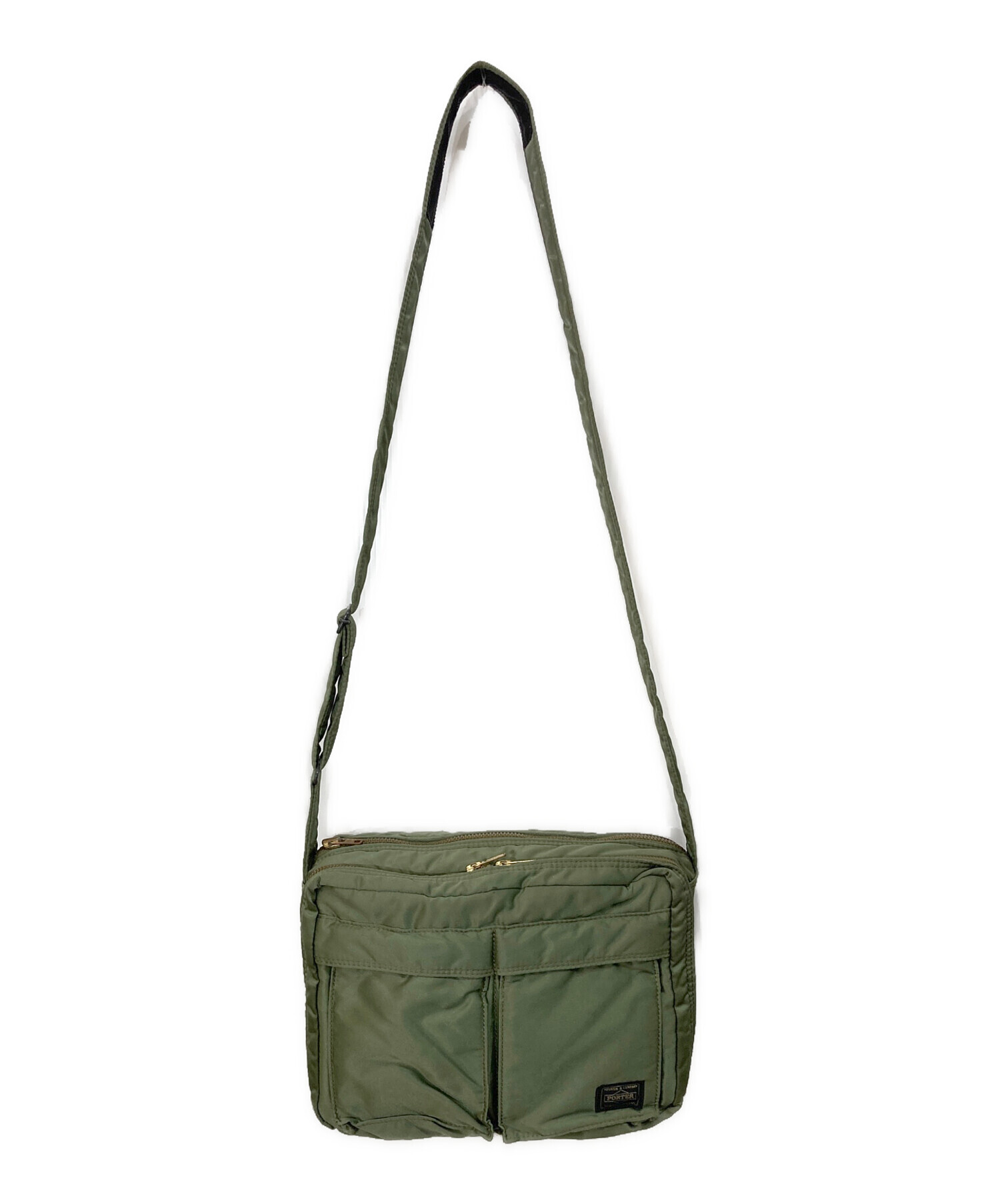 中古・古着通販】PORTER (ポーター) タンカー ショルダーバッグ セージ