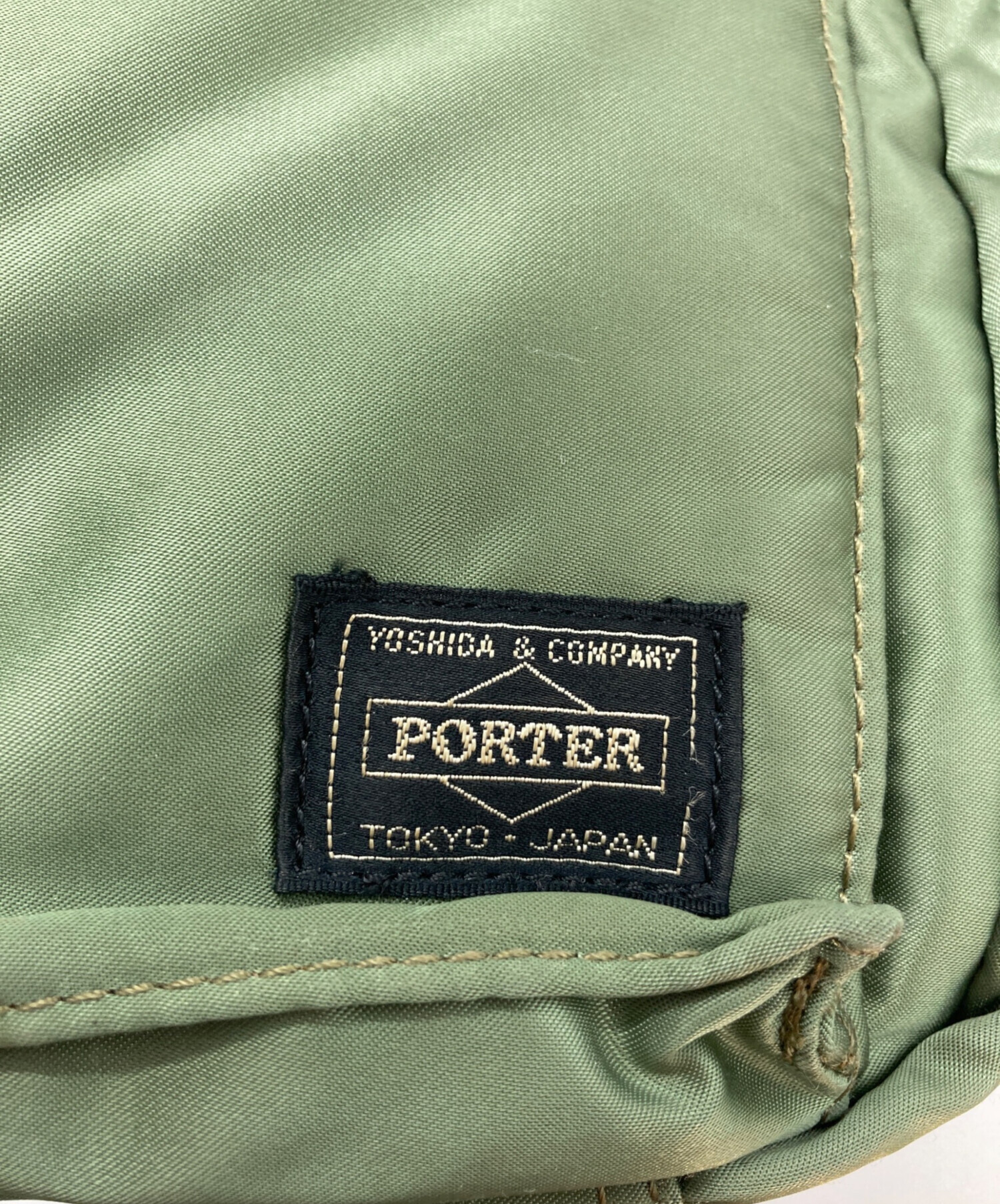 中古・古着通販】PORTER (ポーター) タンカー ショルダーバッグ セージ
