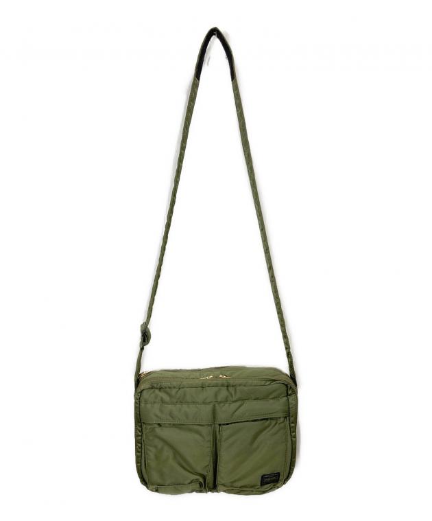 未使用級✨ポーター タンカー 2WAY ショルダーバッグ セージグリーン　① 中古・古着通販】PORTER (ポーター) タンカー ショルダーバッグ セージ