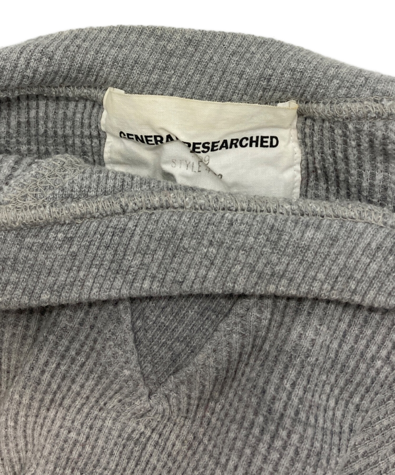 中古・古着通販】GENERAL RESEARCH (ジェネラルリサーチ) ワッフル 