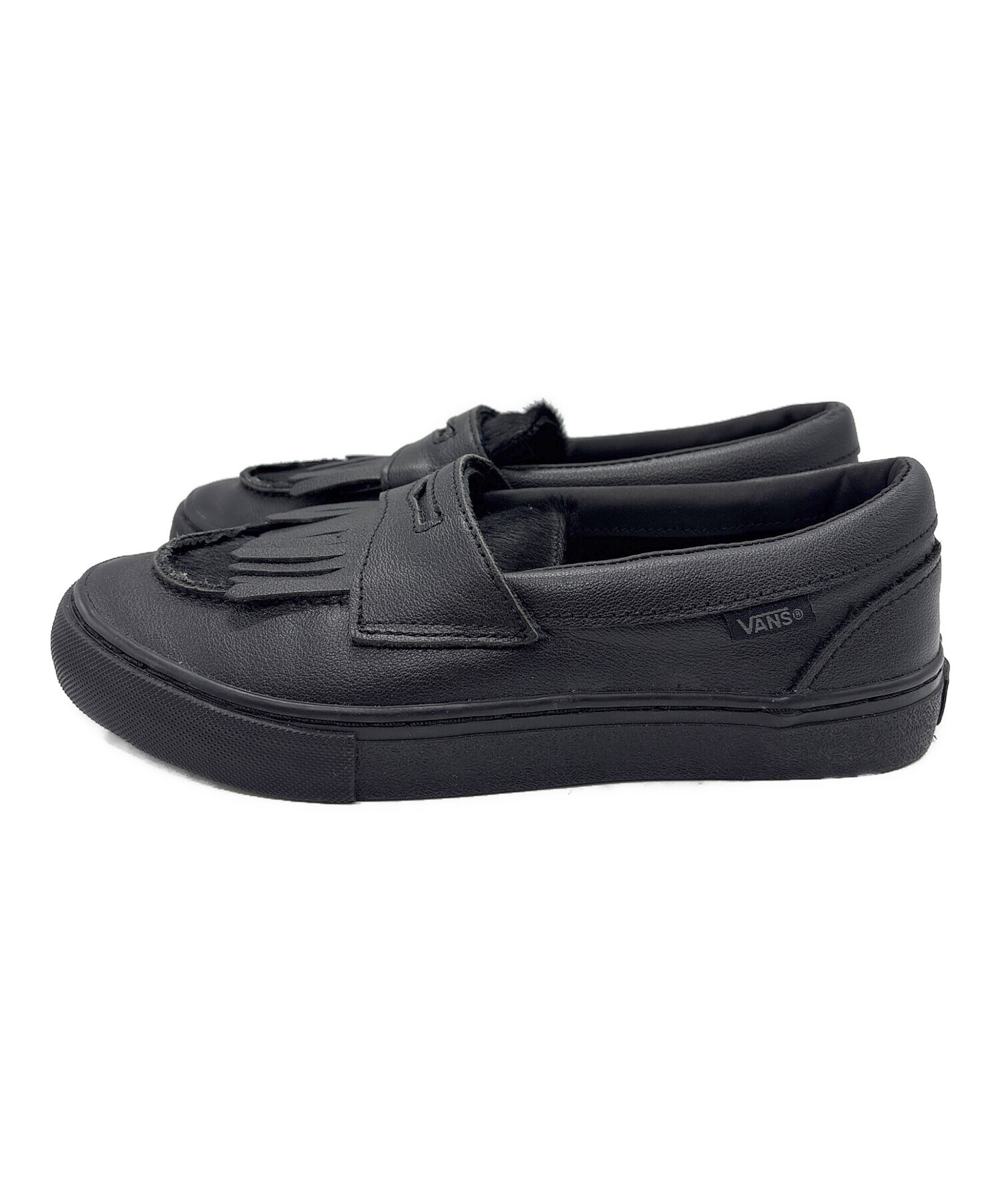 中古・古着通販】VANS (ヴァンズ) ファータッセルローファー ブラック