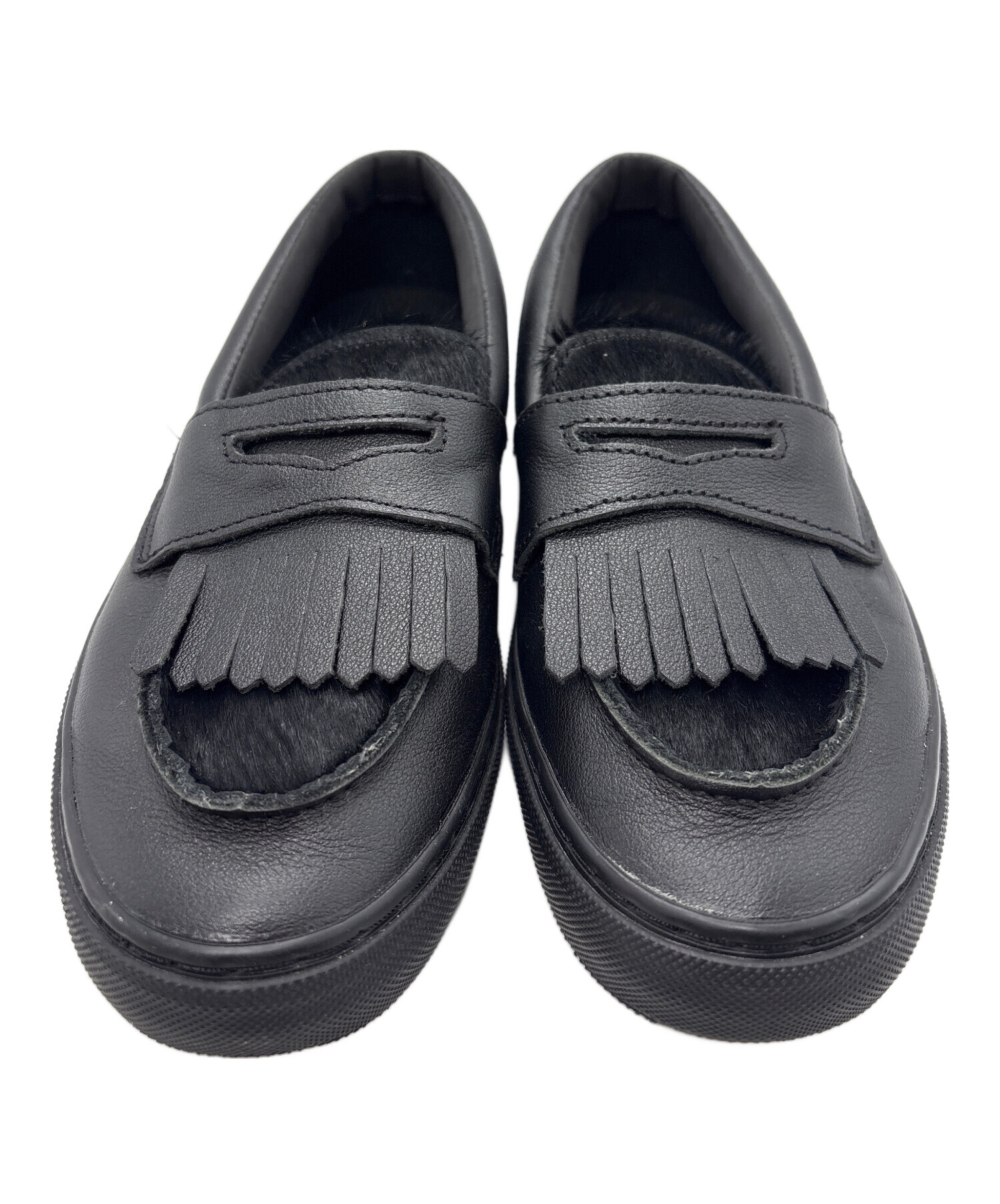 中古・古着通販】VANS (ヴァンズ) ファータッセルローファー ブラック