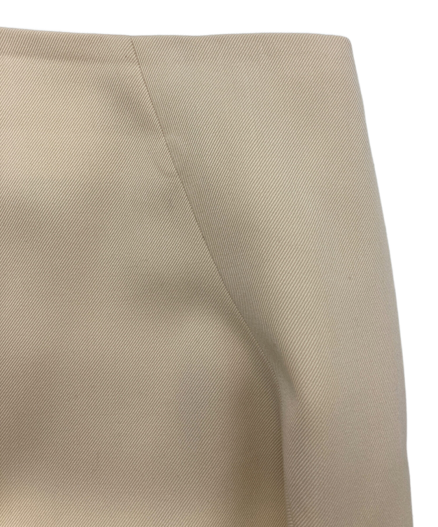 中古・古着通販】CYCLAS (シクラス) ウールカルゼスカート ベージュ