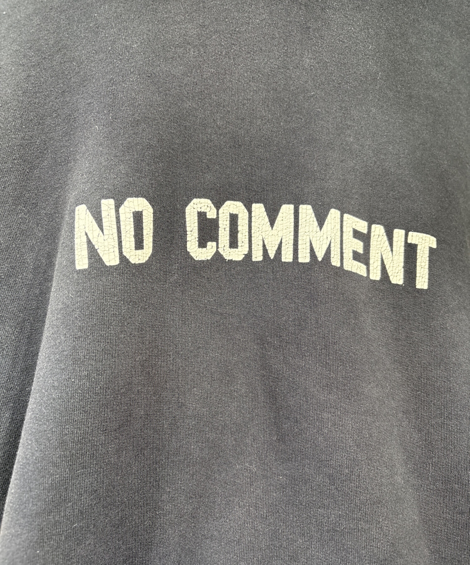 中古・古着通販】BALENCIAGA (バレンシアガ) ダメージ加工NO COMMENT