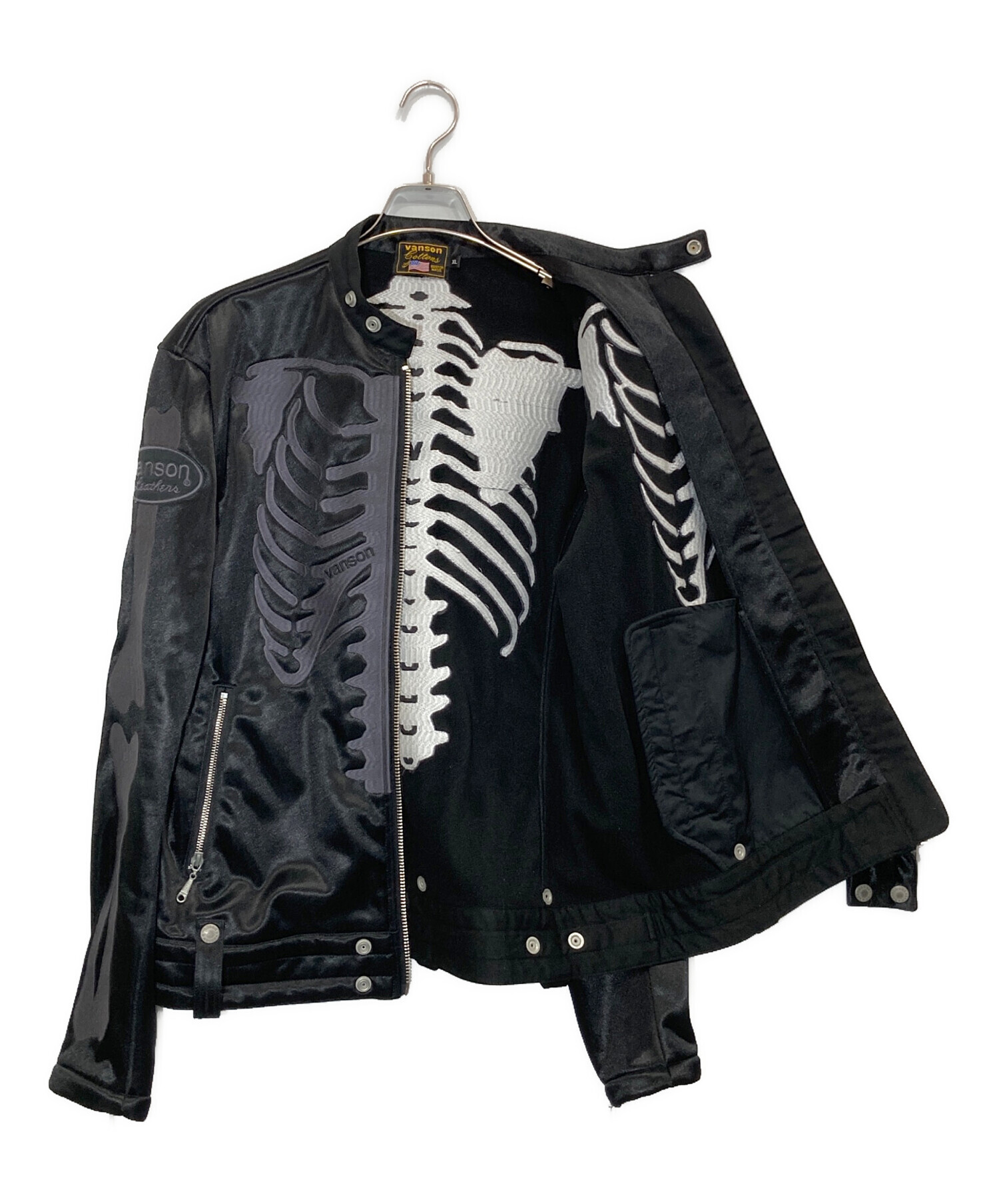 中古・古着通販】VANSON (バンソン) ボンディング シングル ライダース