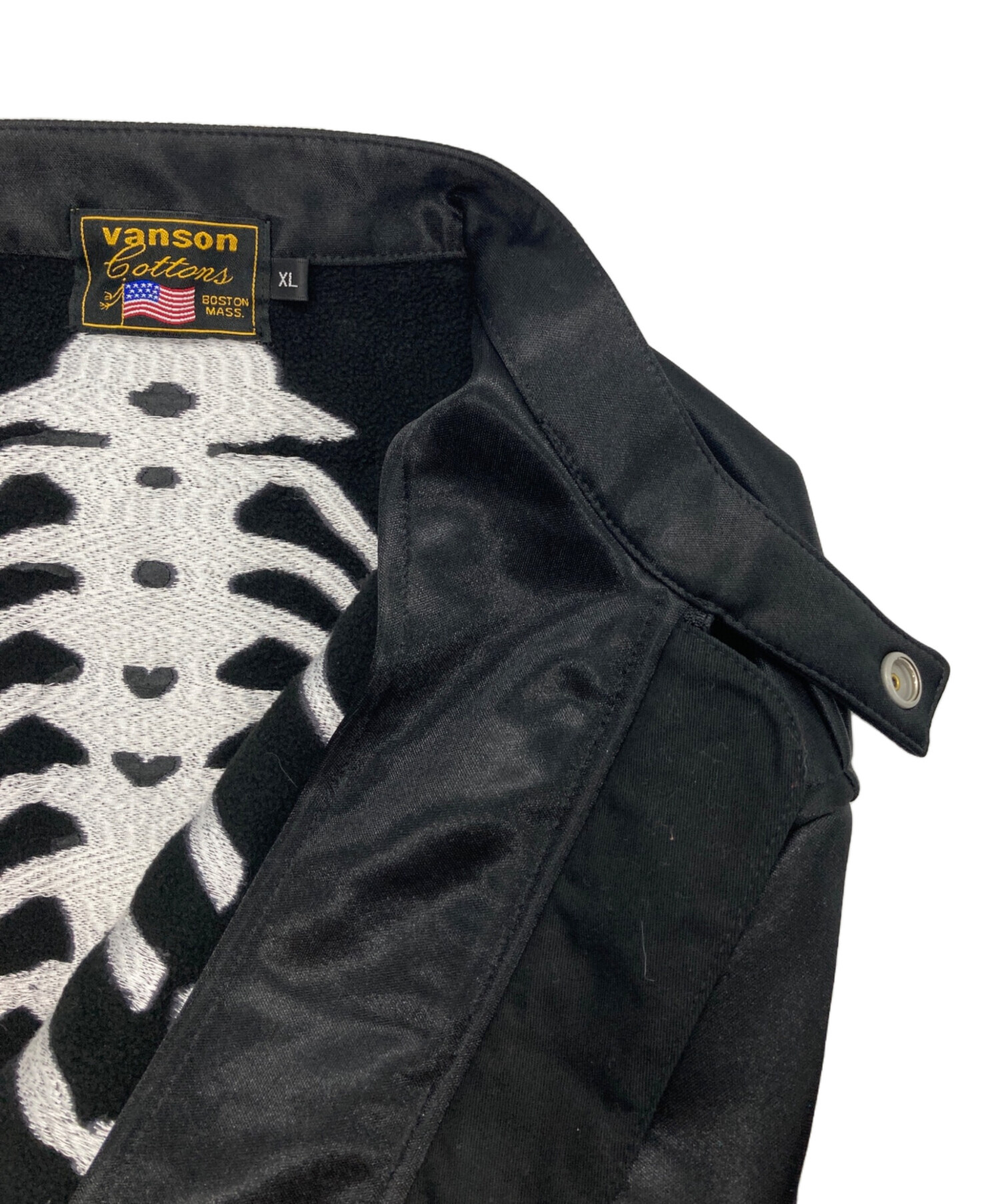 中古・古着通販】VANSON (バンソン) ボンディング シングル ライダース 
