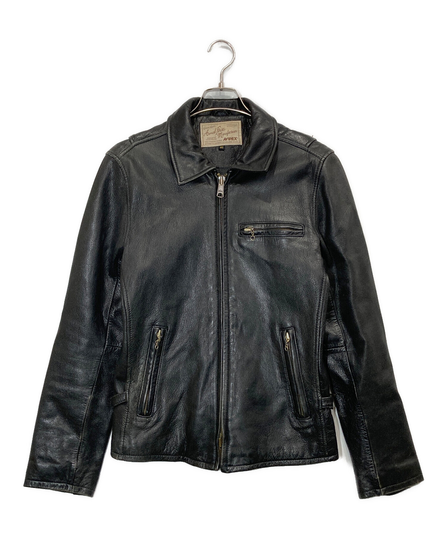 中古・古着通販】AVIREX (アヴィレックス) トラッカーライダース