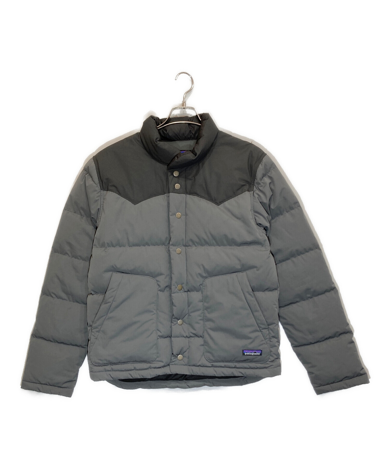 ジャケット・アウター patagonia REVERSIBLE BIVY DOW 中古・古着通販】Patagonia (パタゴニア) Bivy Down Jkt グレー サイズ