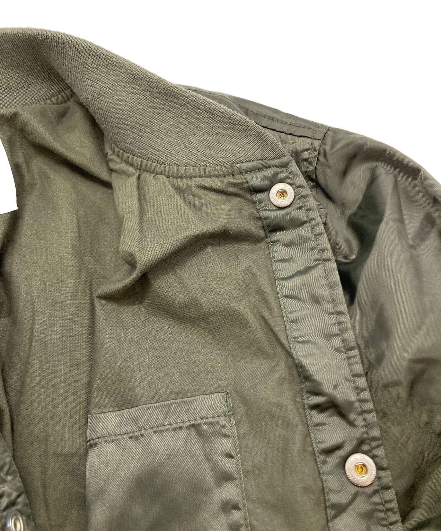 中古・古着通販】stussy (ステューシー) バックロゴサテンスタジャン 