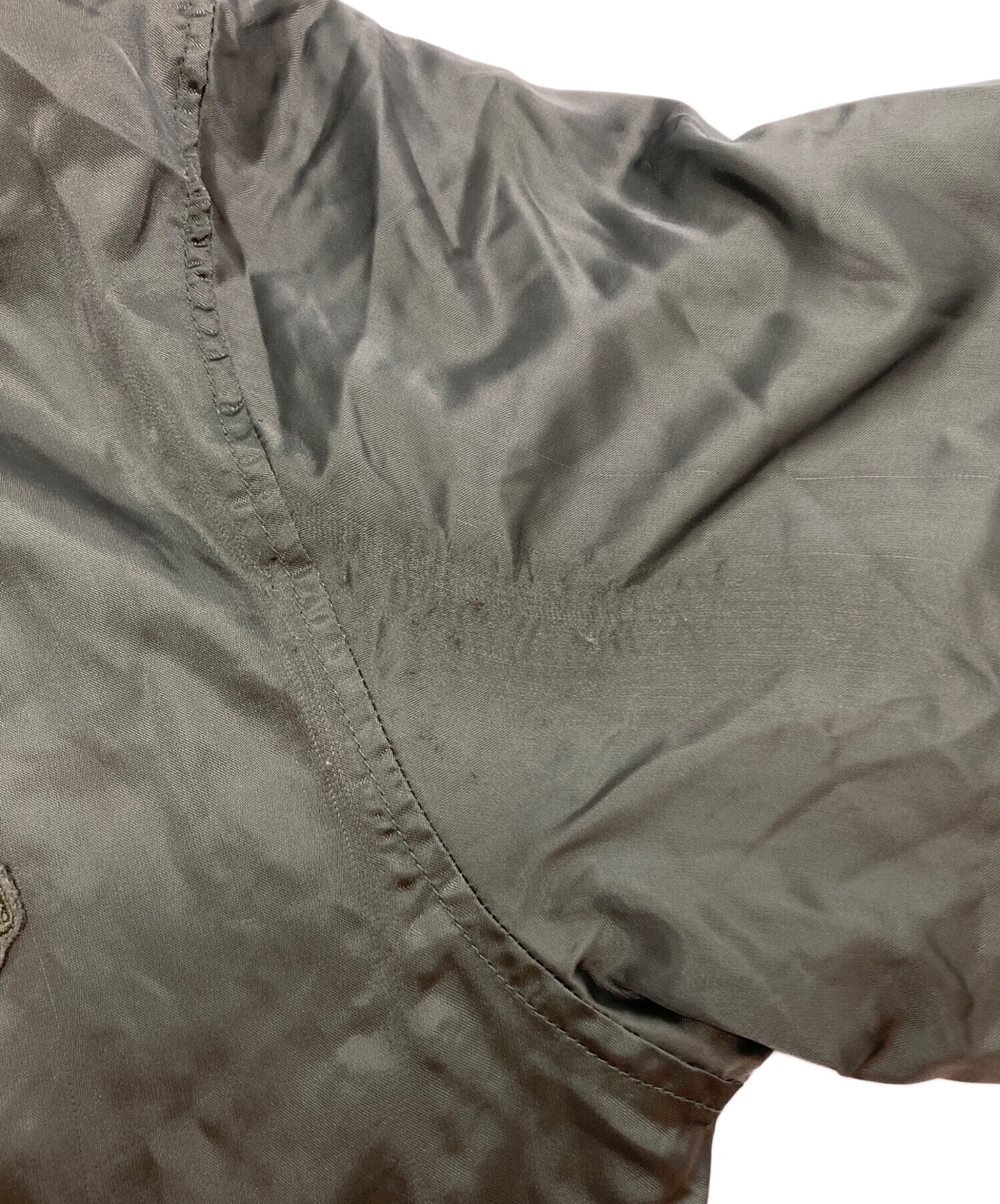 中古・古着通販】stussy (ステューシー) バックロゴサテンスタジャン 