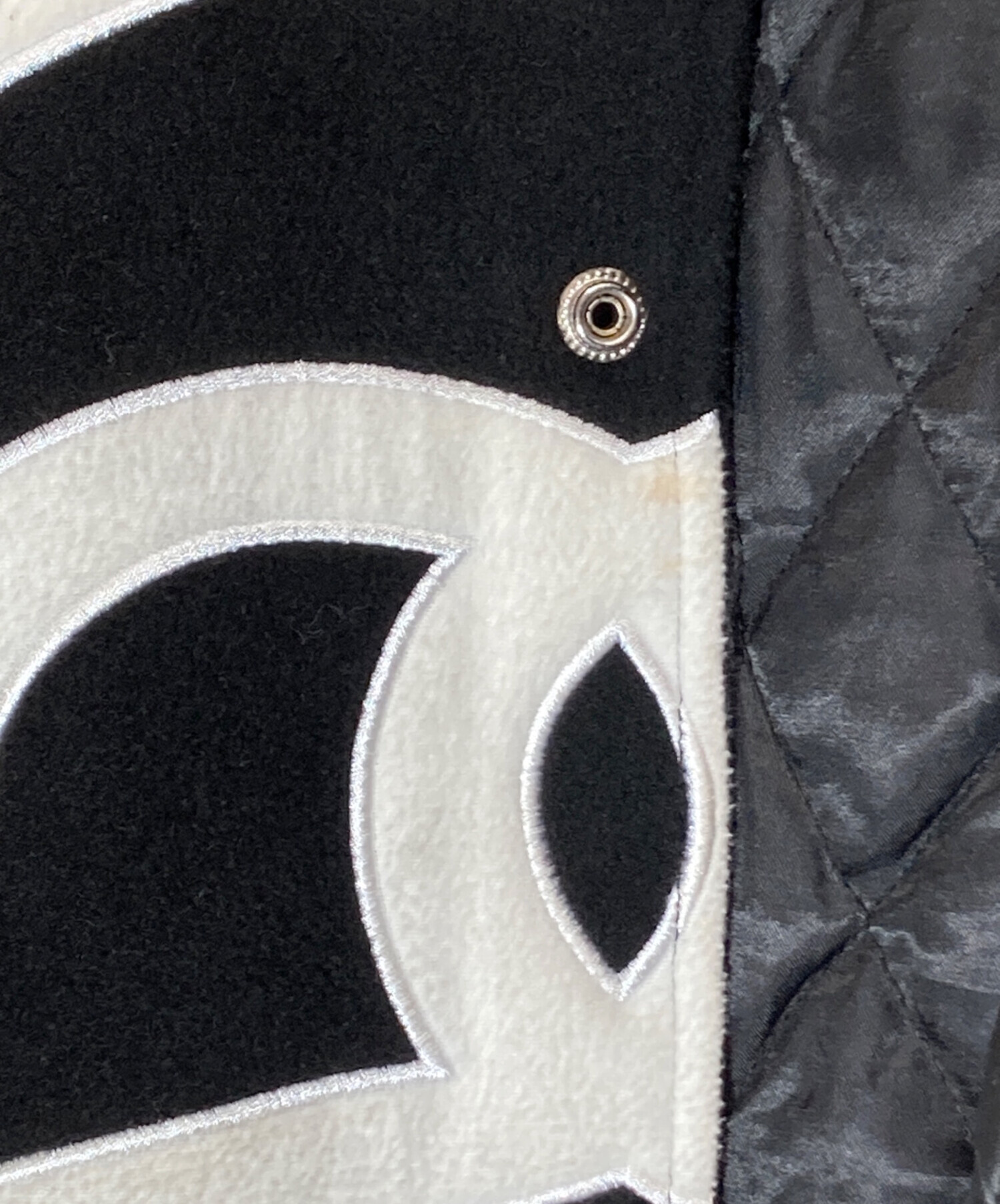 中古・古着通販】stussy (ステューシー) SS-LINK VARSITY JACKET