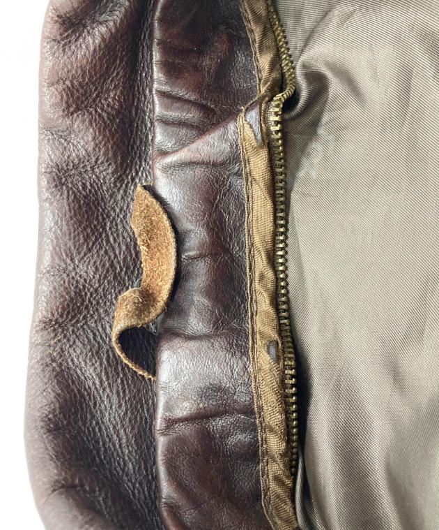 中古・古着通販】Schott (ショット) レザージャケット ブラウン サイズ