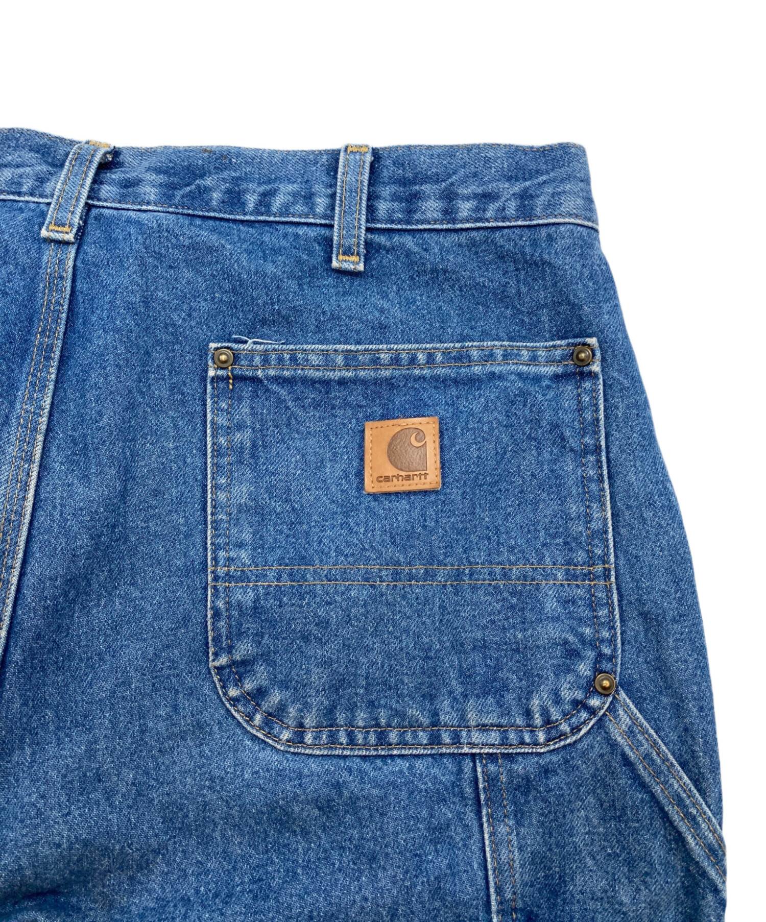 中古・古着通販】CarHartt (カーハート) ダブルニーデニムパンツ
