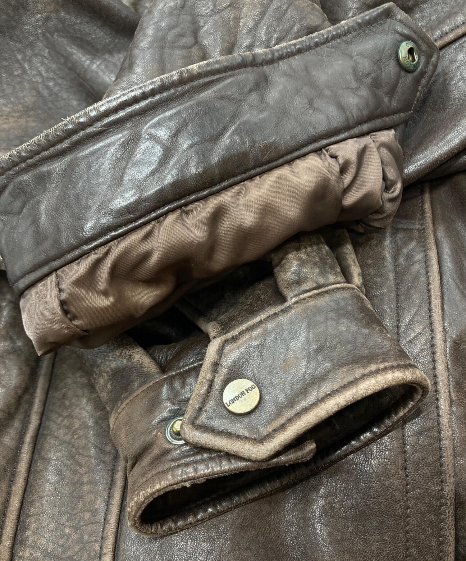 中古・古着通販】london fog (ロンドンフォグ) レザージャケット