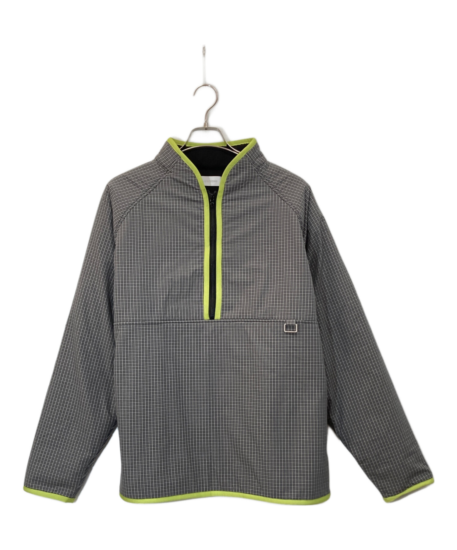 中古・古着通販】ICE&TECHNO (アイスアンドテクノ) HALF ZIP CHECK 