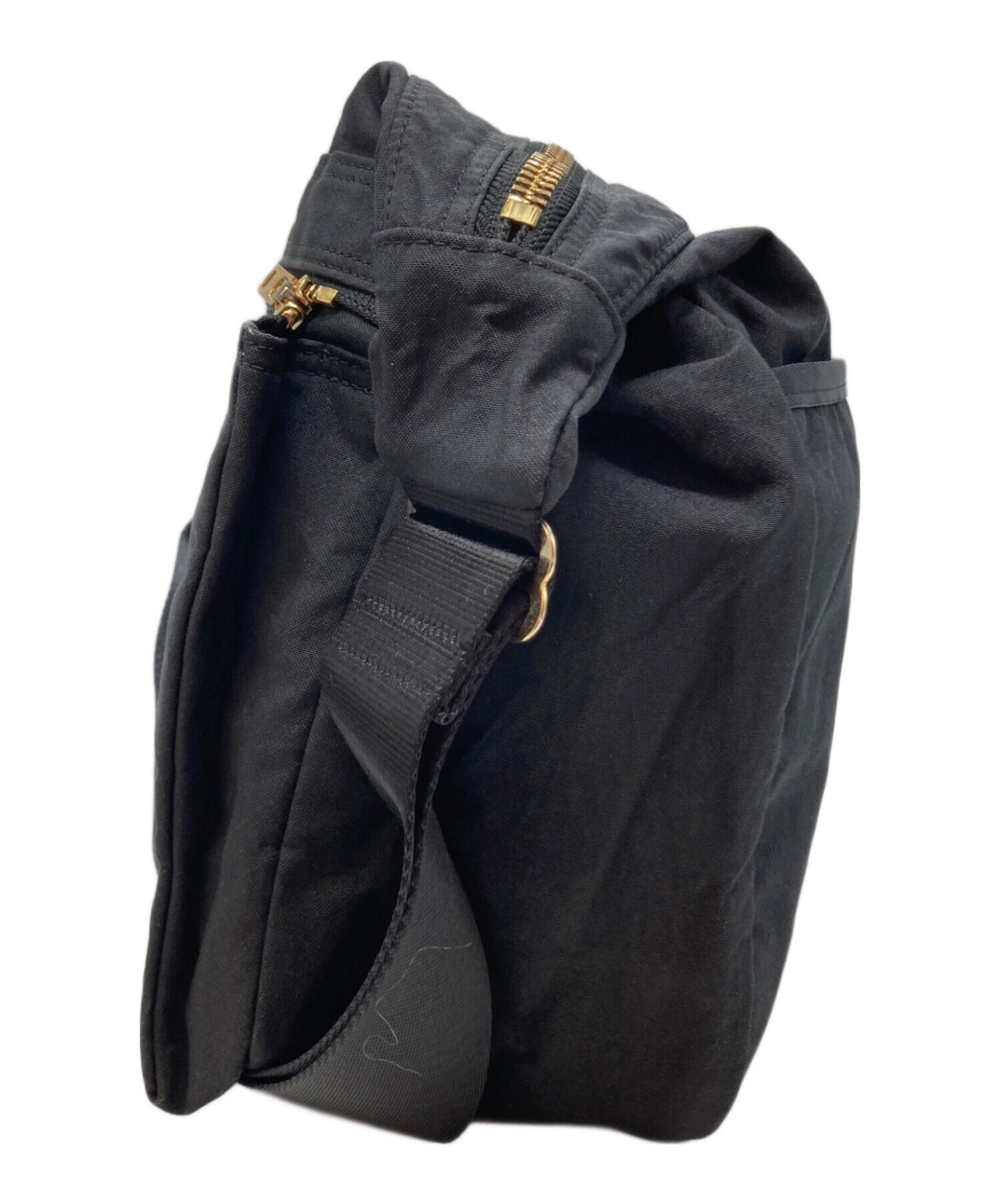 中古・古着通販】PORTER (ポーター) DRAFT SHOULDER BAG ブラック 