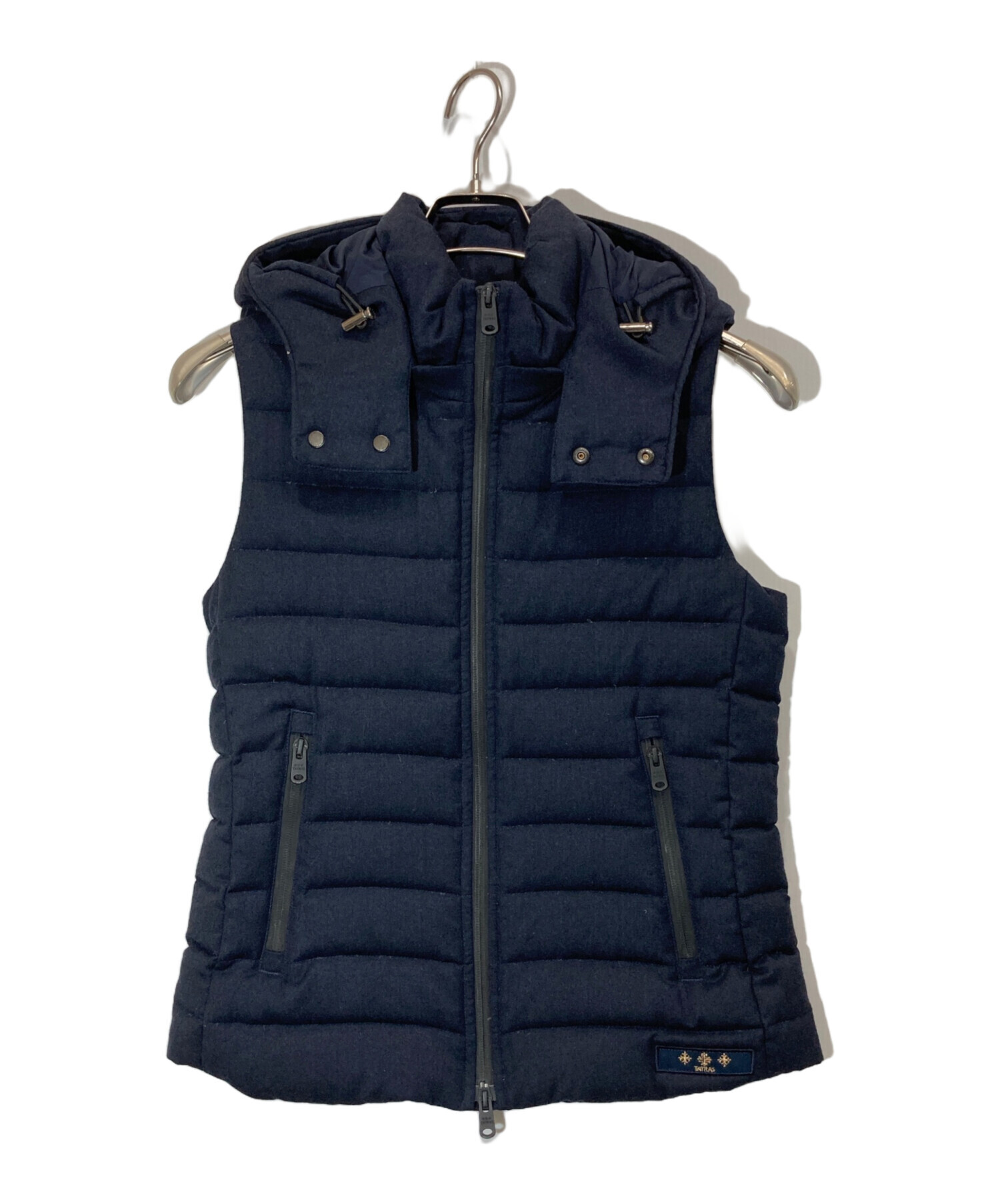 TATRAS ネイビー ダウンベスト 中古・古着通販】TATRAS (タトラス) ダウンベスト ネイビー サイズ:2
