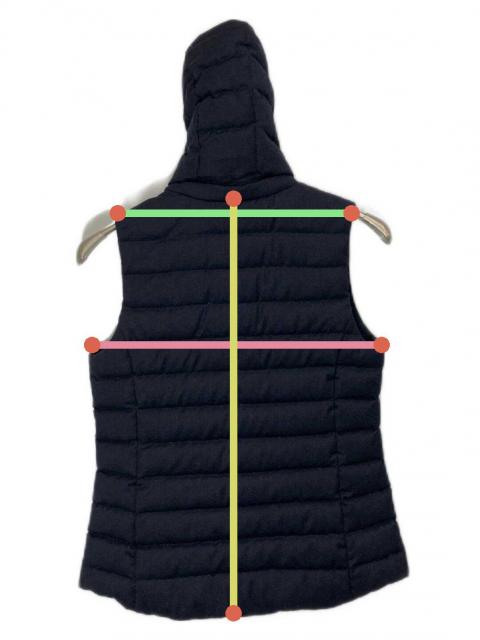 中古・古着通販】TATRAS (タトラス) ダウンベスト ネイビー サイズ:2