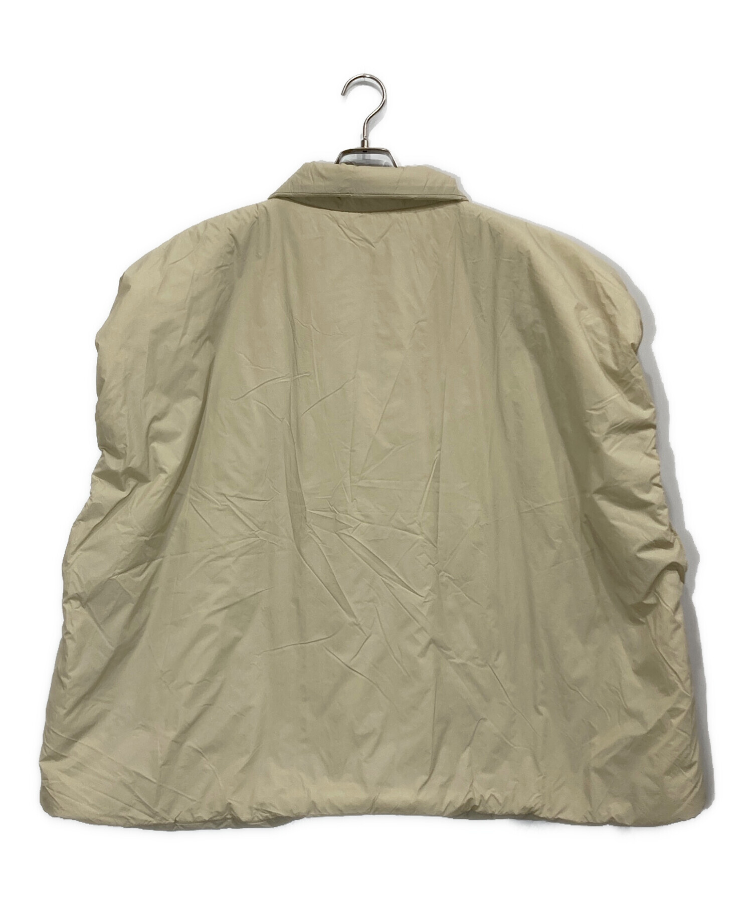 中古・古着通販】anuke (アンヌーク) Volume Over Vest ベージュ