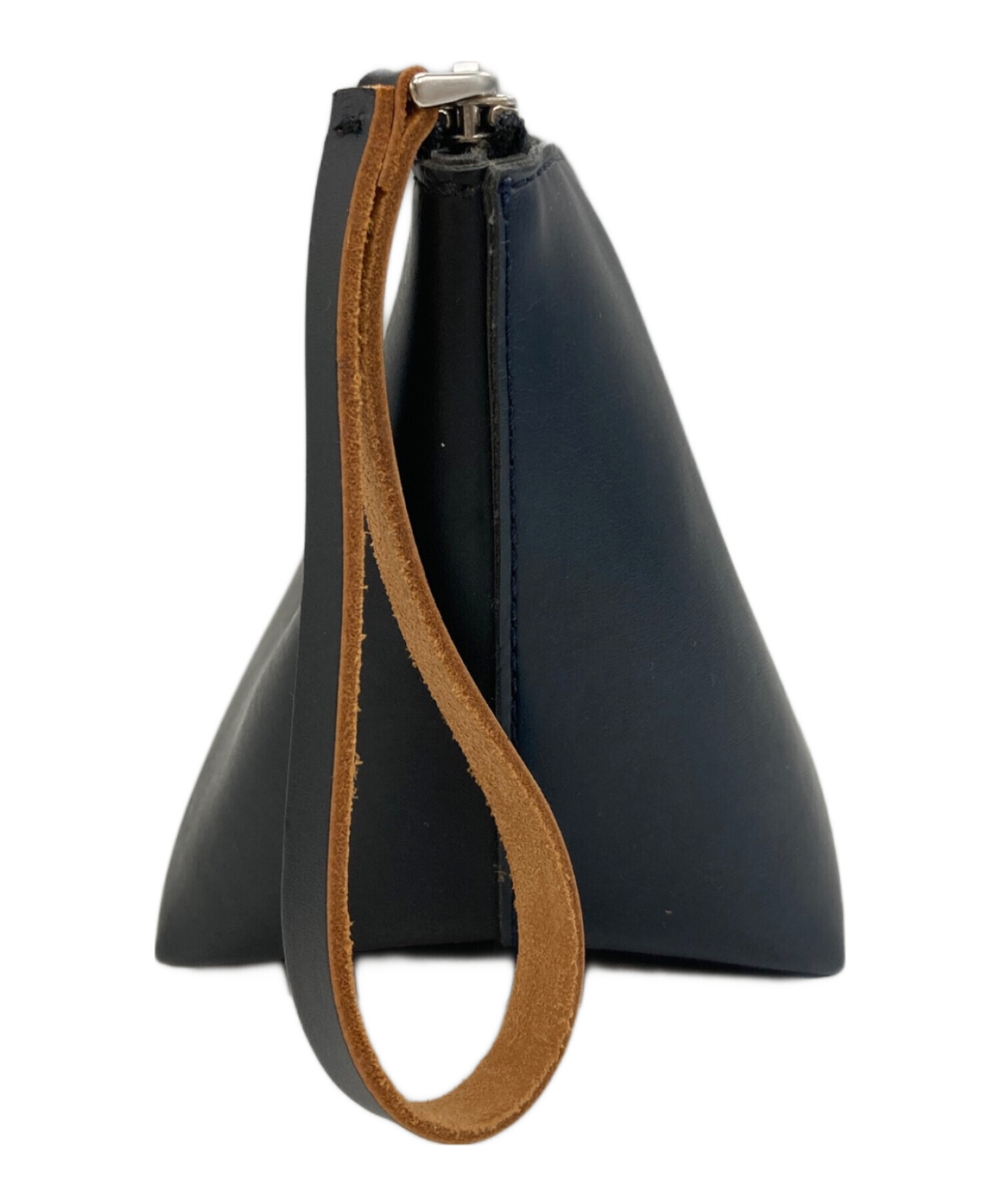 美品 MARNI マルニ フリンジ レザーショルダー バッグ ポーチ バイ 