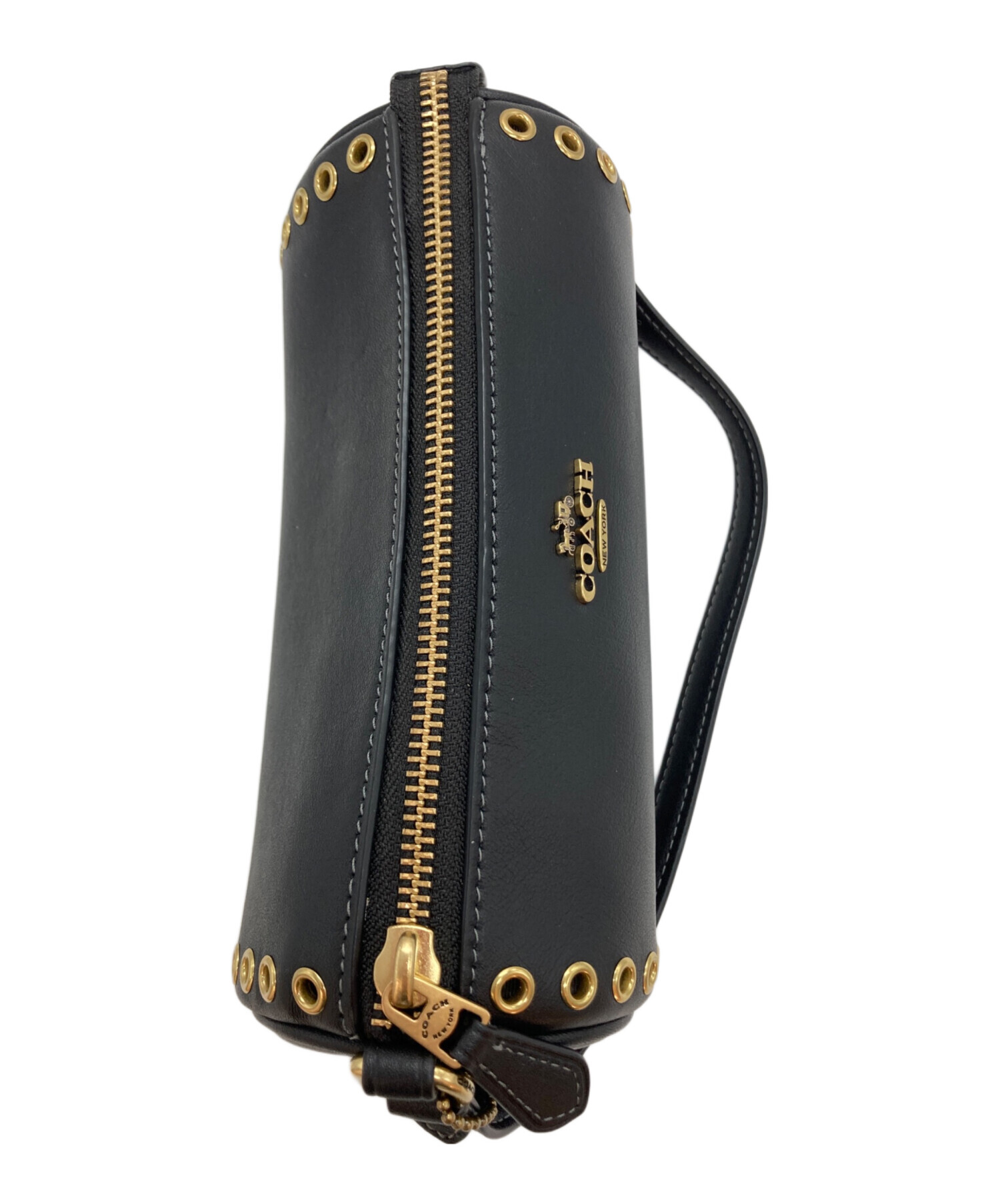 中古・古着通販】COACH (コーチ) ノリータ バレルバッグ ブラック 
