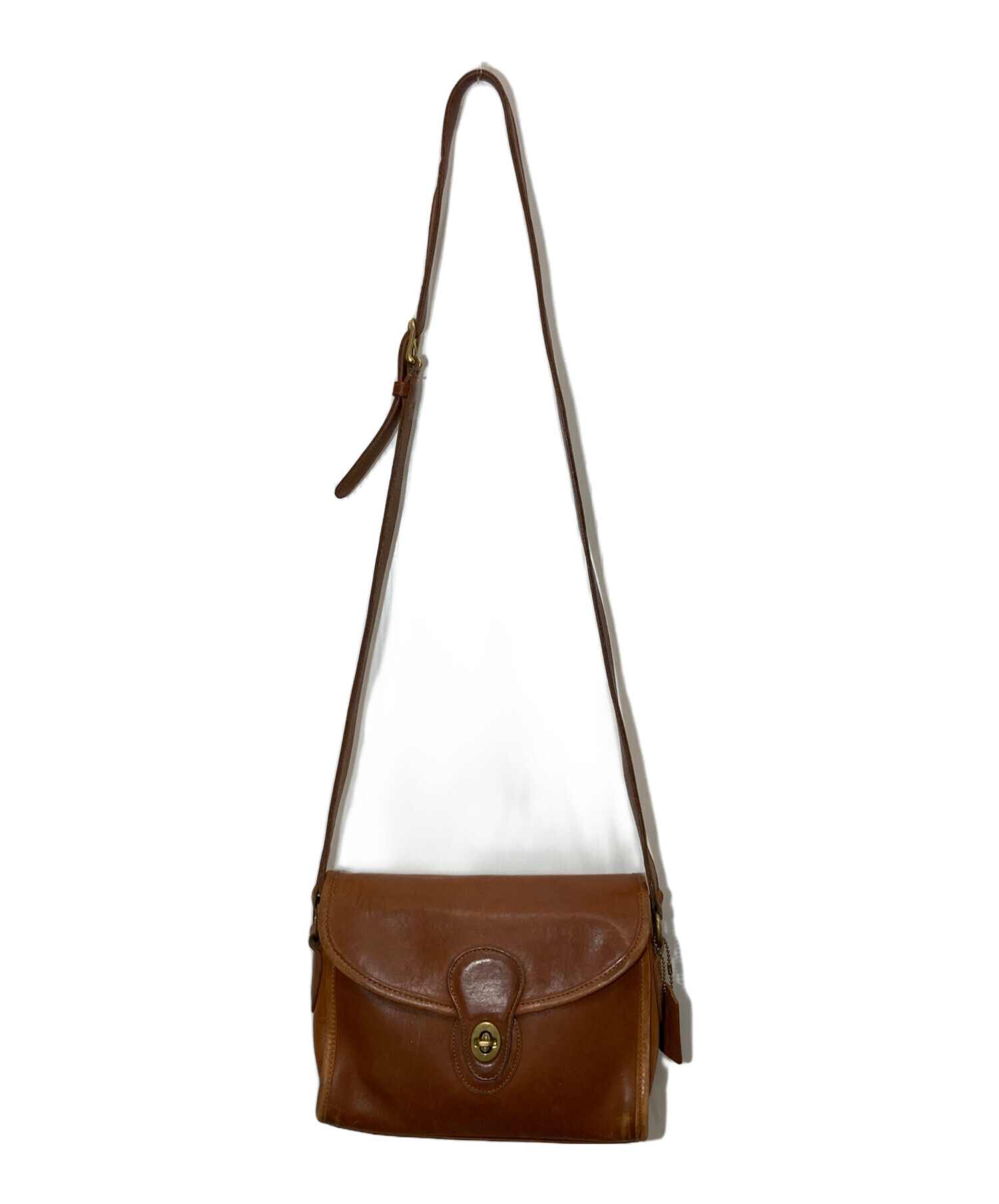 中古・古着通販】COACH (コーチ) ショルダーバッグ ブラウン サイズ