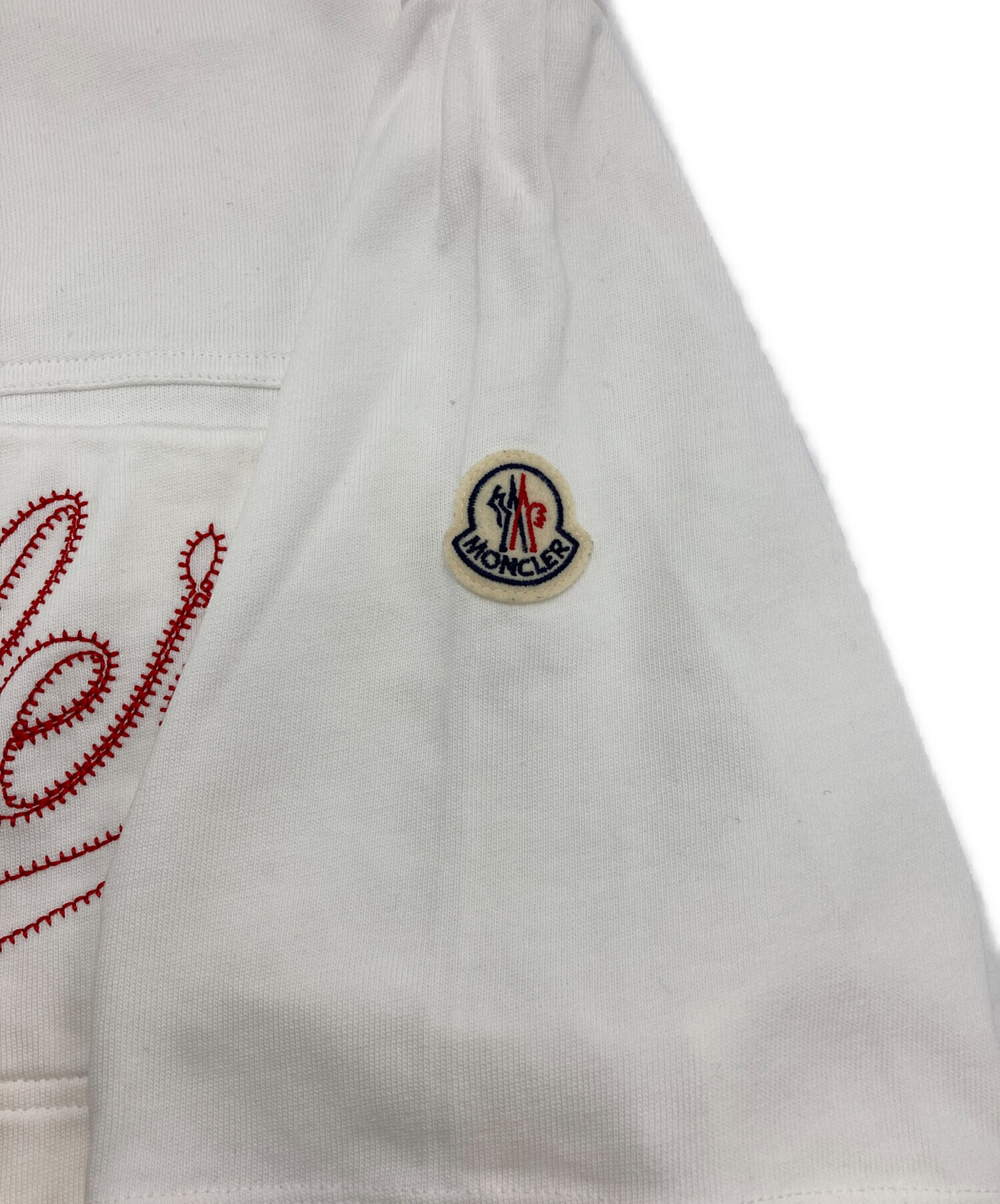 中古・古着通販】MONCLER (モンクレール) SS TSHIRT ホワイト サイズ