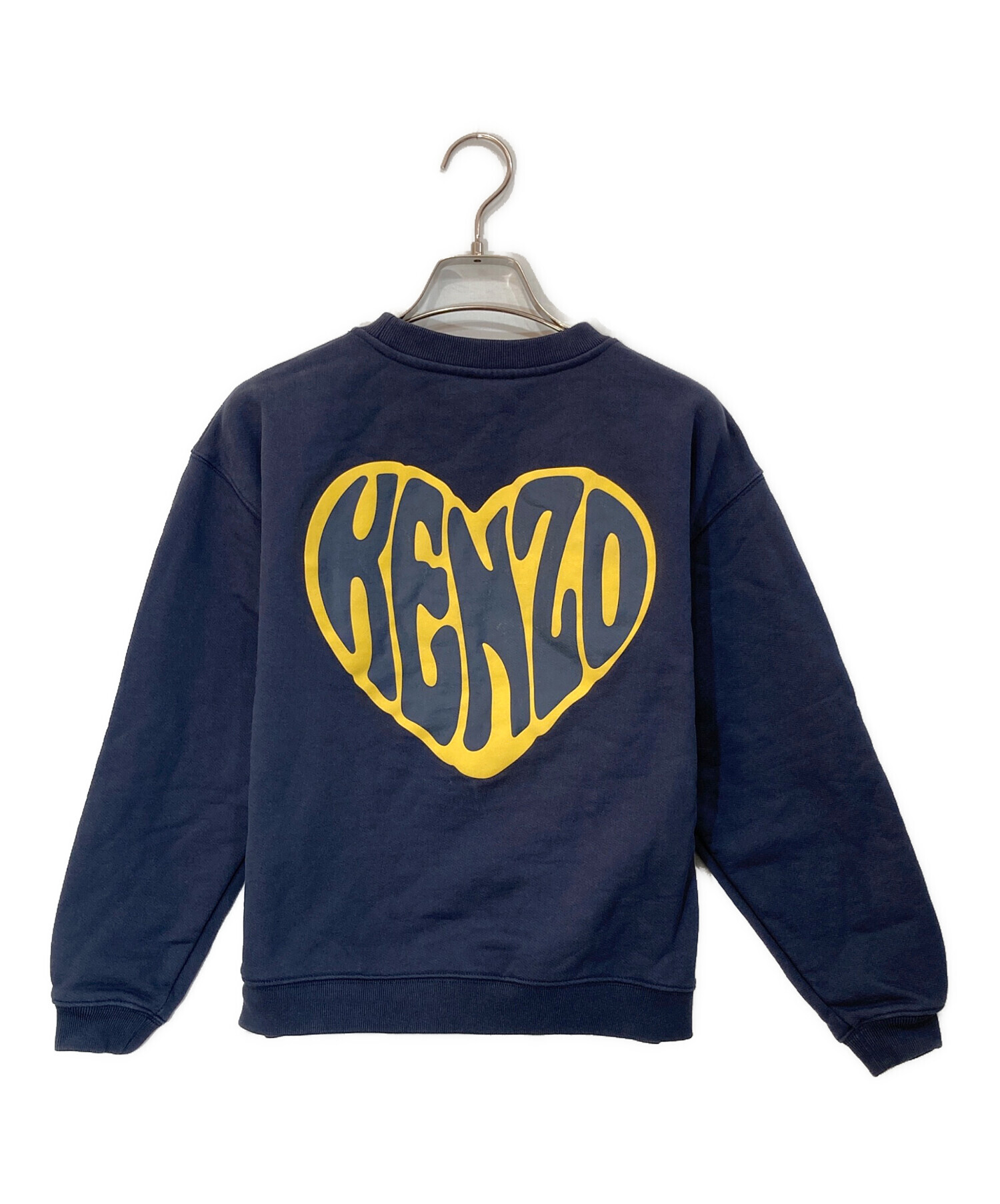 中古・古着通販】KENZO (ケンゾー) ハートスウェット ネイビー サイズ
