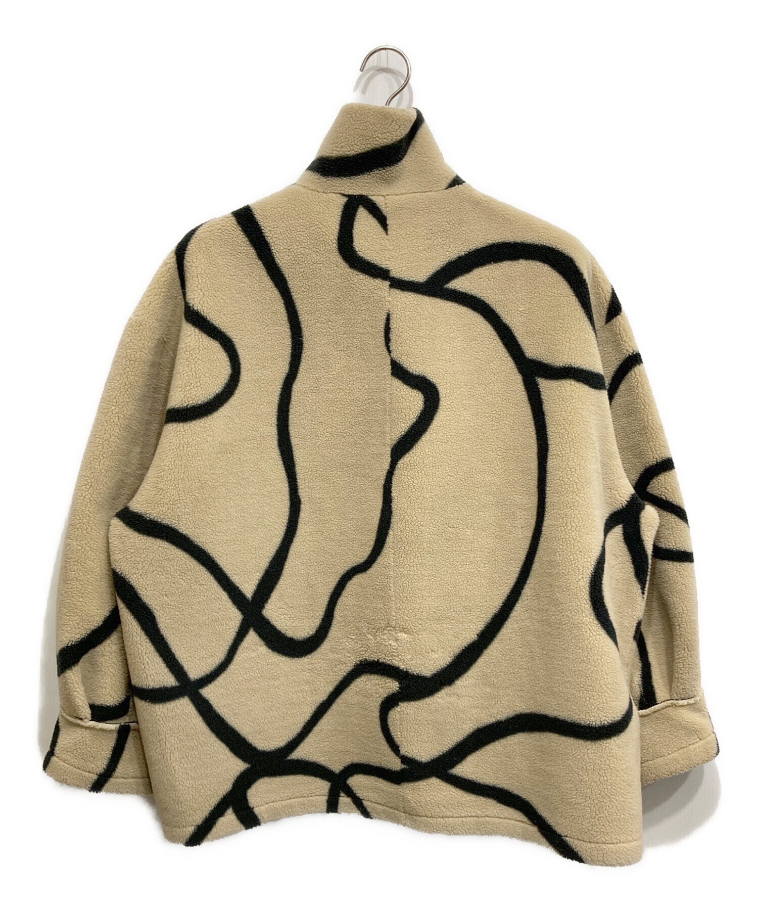 中古・古着通販】AMERI (アメリ) 2WAY REVERSIBLE BOA JACKET ベージュ